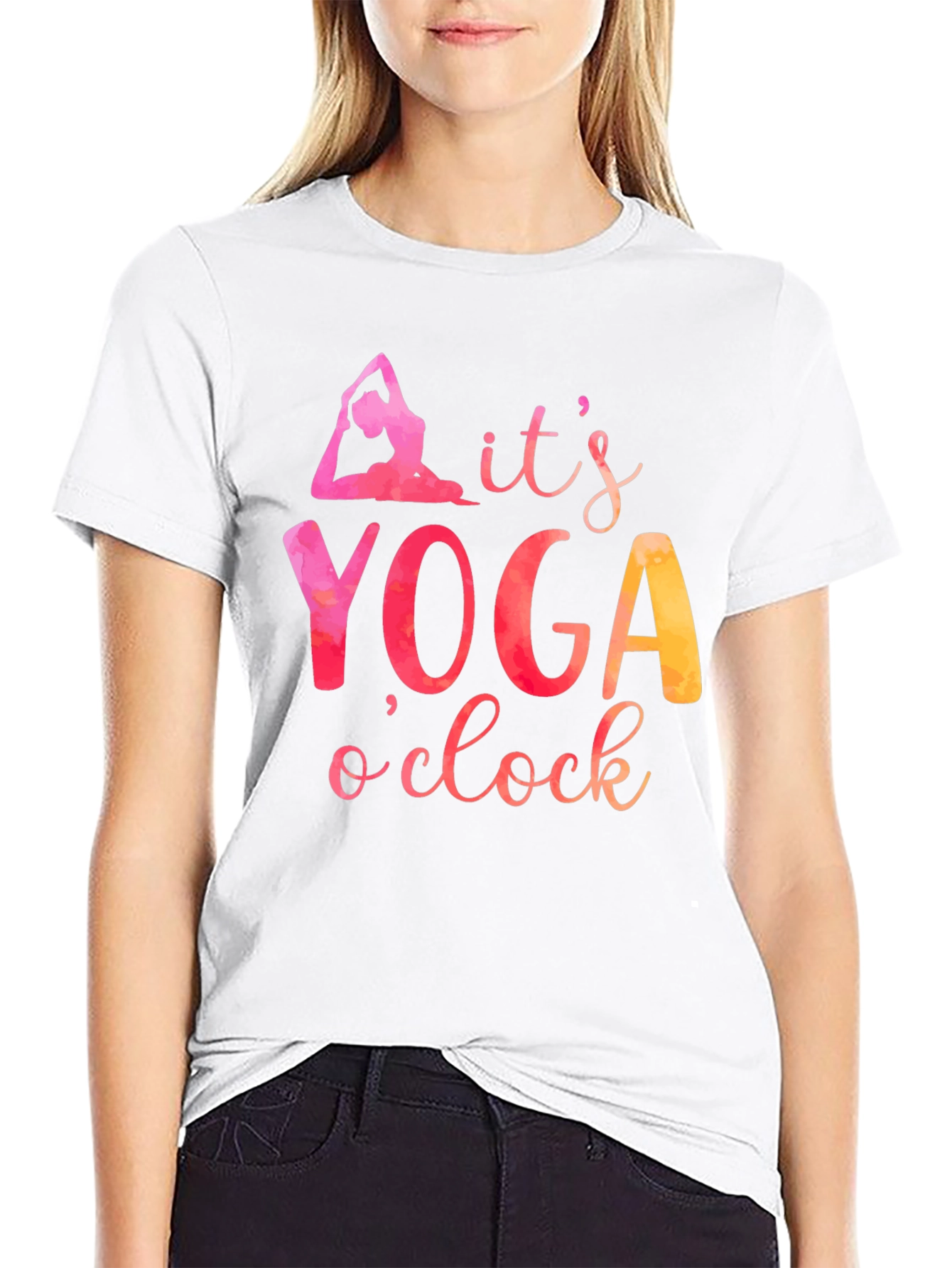 Yoga OClock Graphic T-Shirt