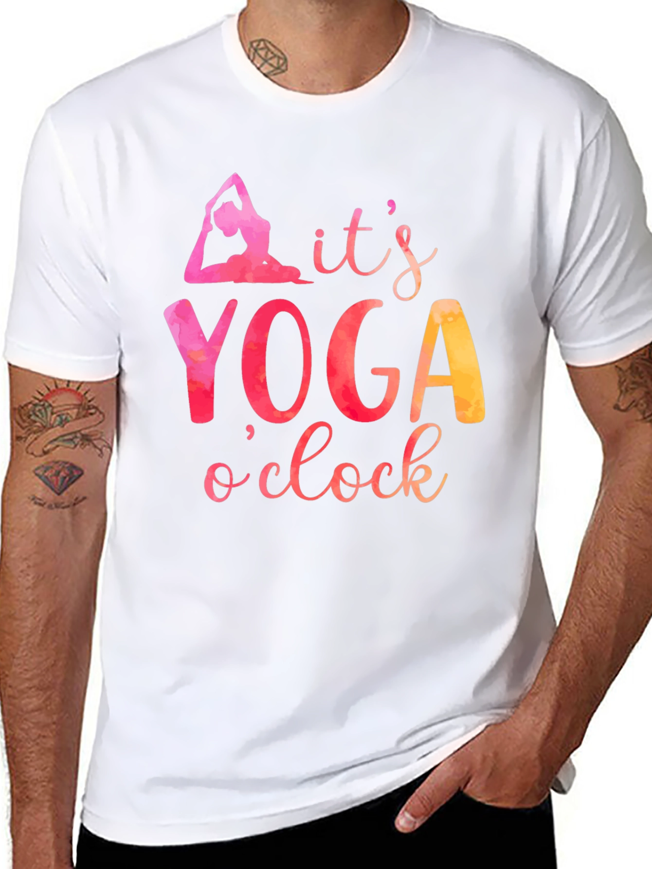 Yoga OClock Graphic T-Shirt