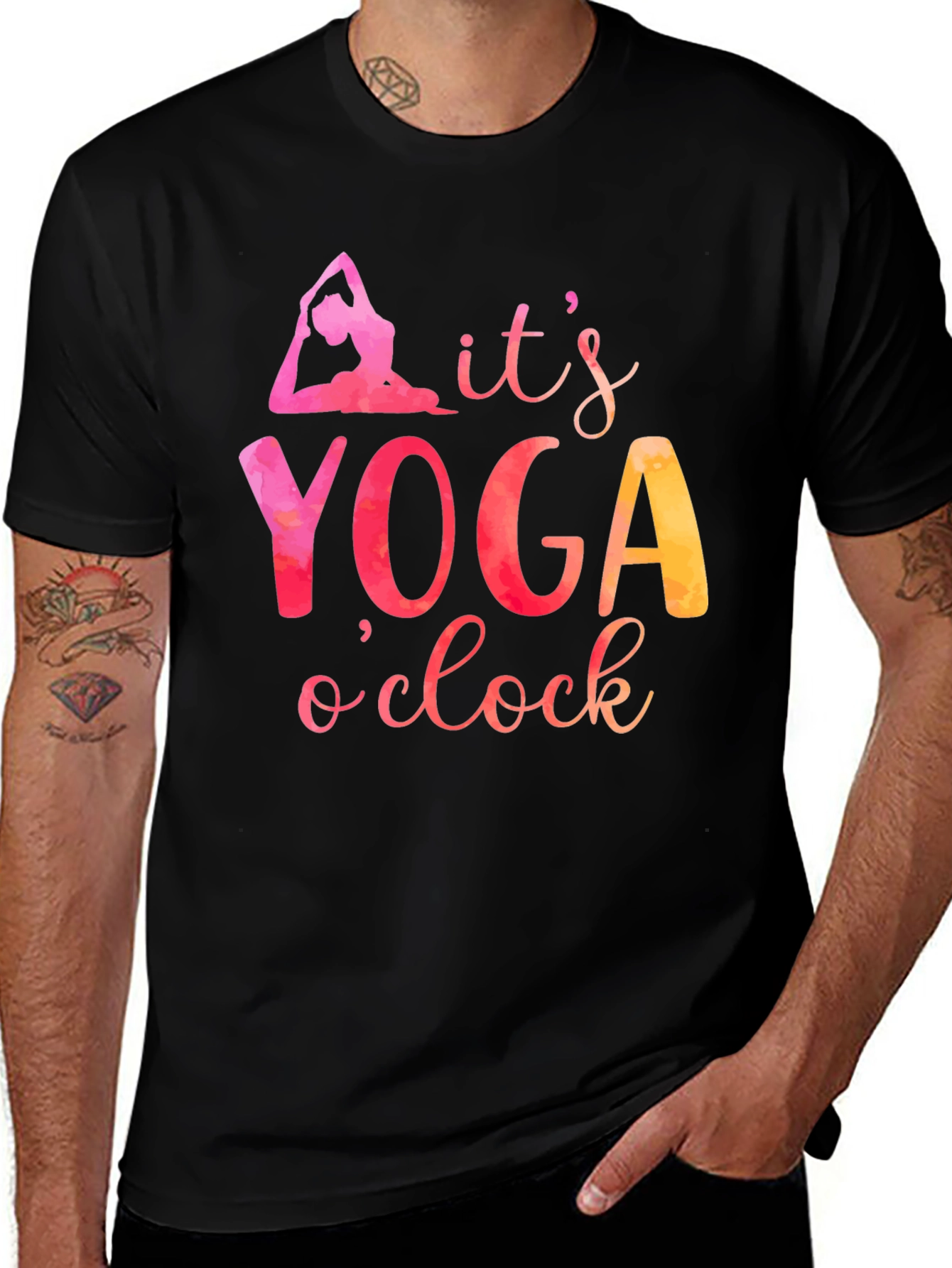 Yoga OClock Graphic T-Shirt