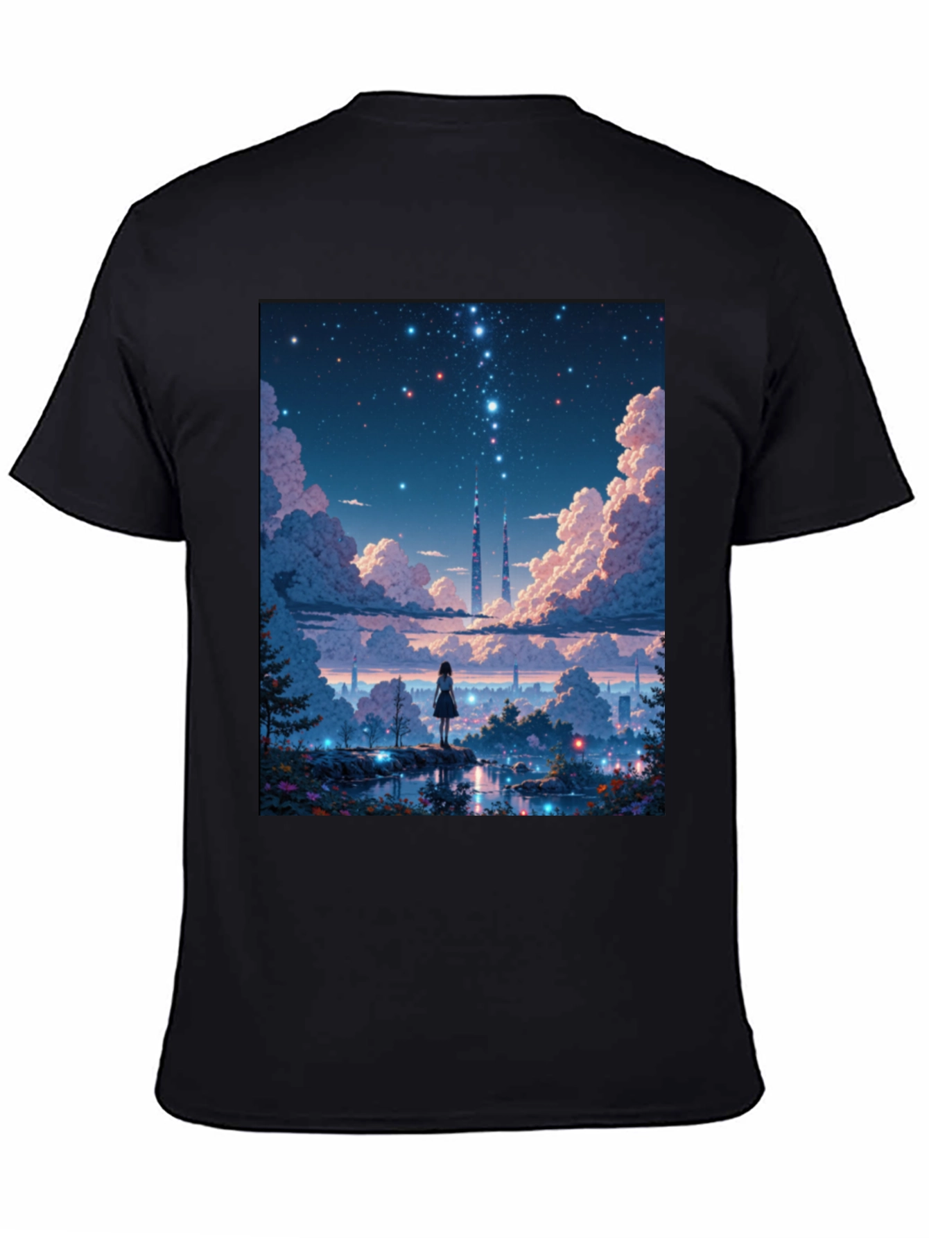 Anime Stargazing T-Shirt