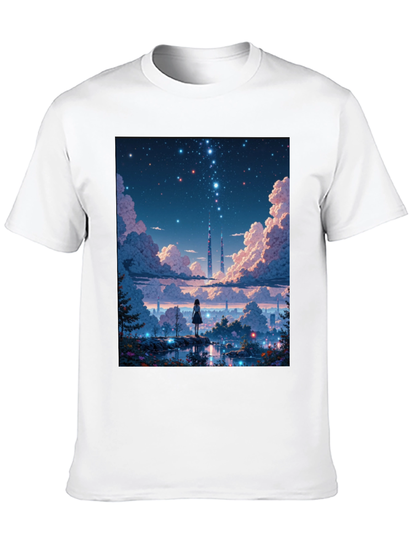 Anime Stargazing T-Shirt