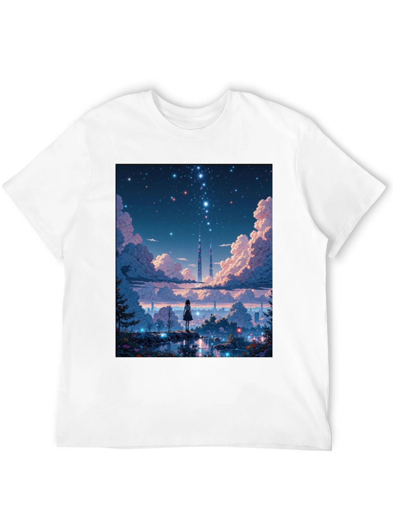 Anime Stargazing T-Shirt