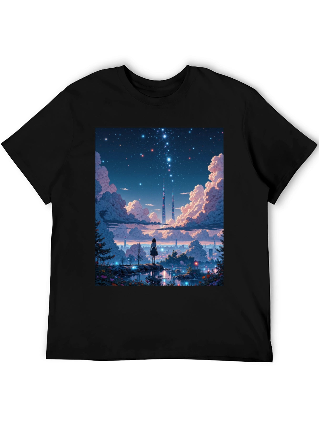 Anime Stargazing T-Shirt