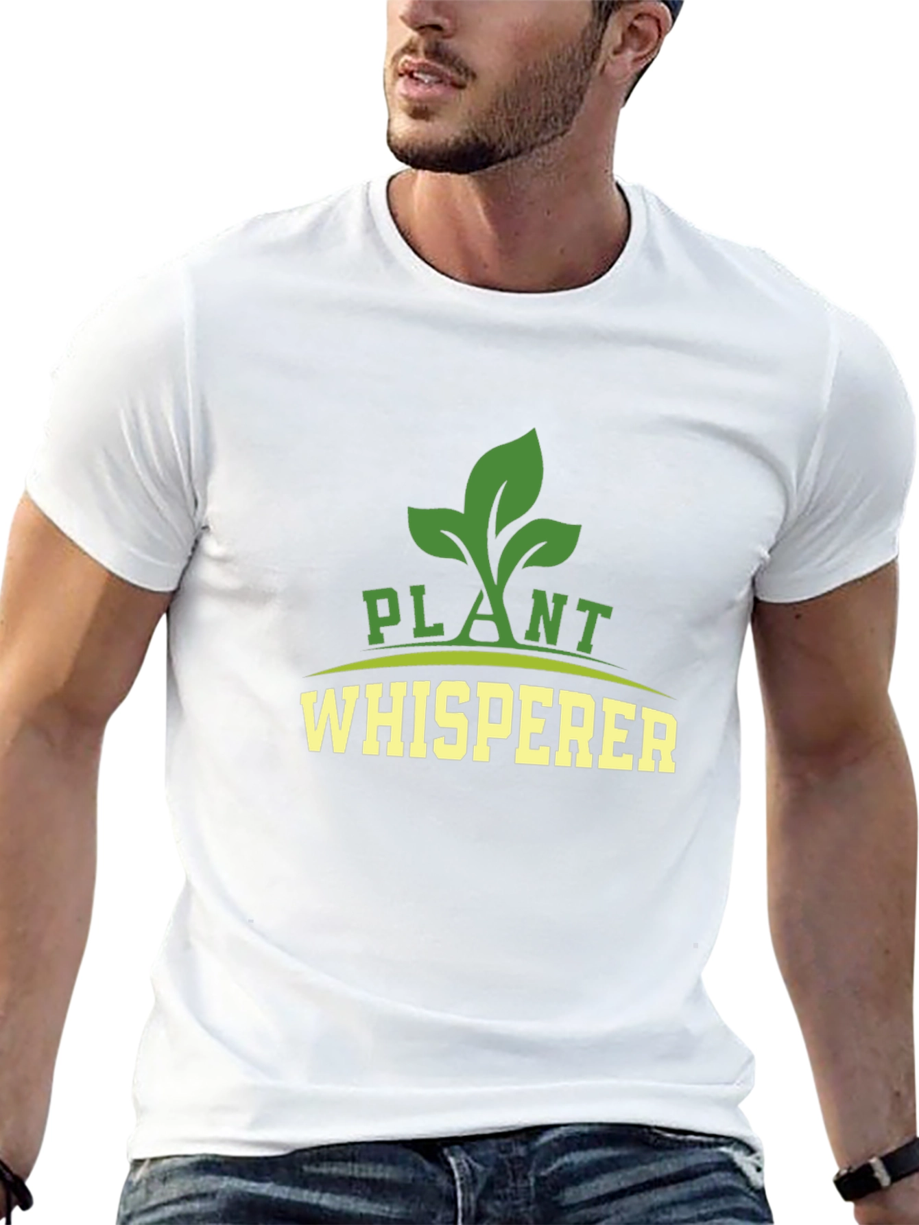 Plant Whisperer Graphic Tee - Black