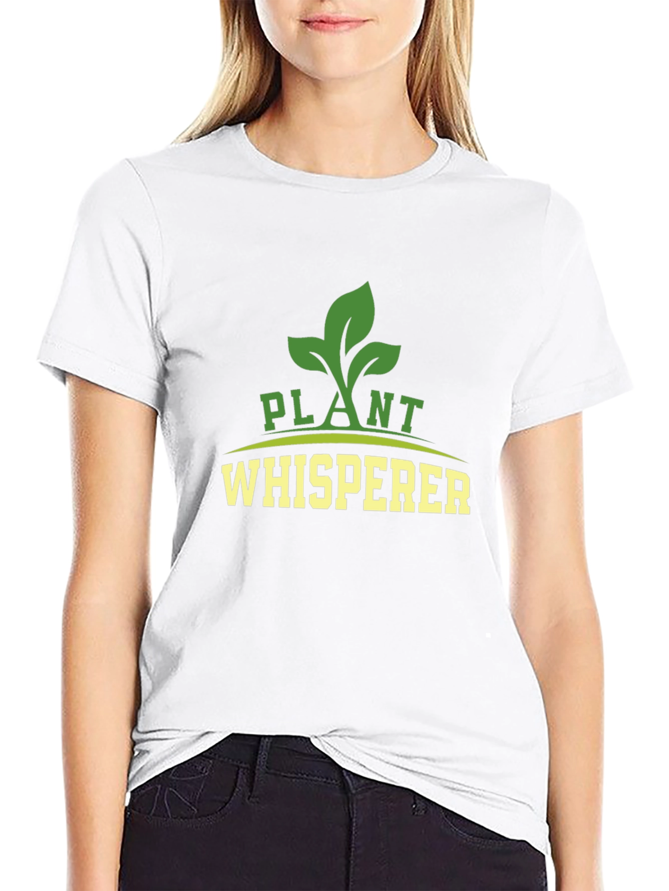 Plant Whisperer Graphic Tee - Black