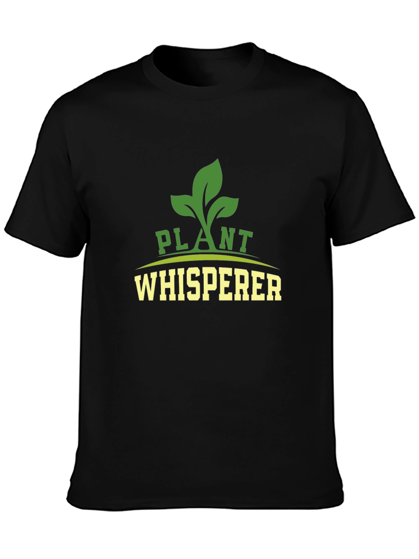Plant Whisperer Graphic Tee - Black