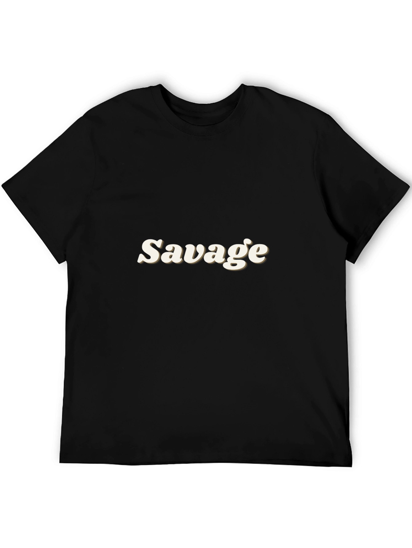 Savage Graphic Tee - Mens Black T-Shirt