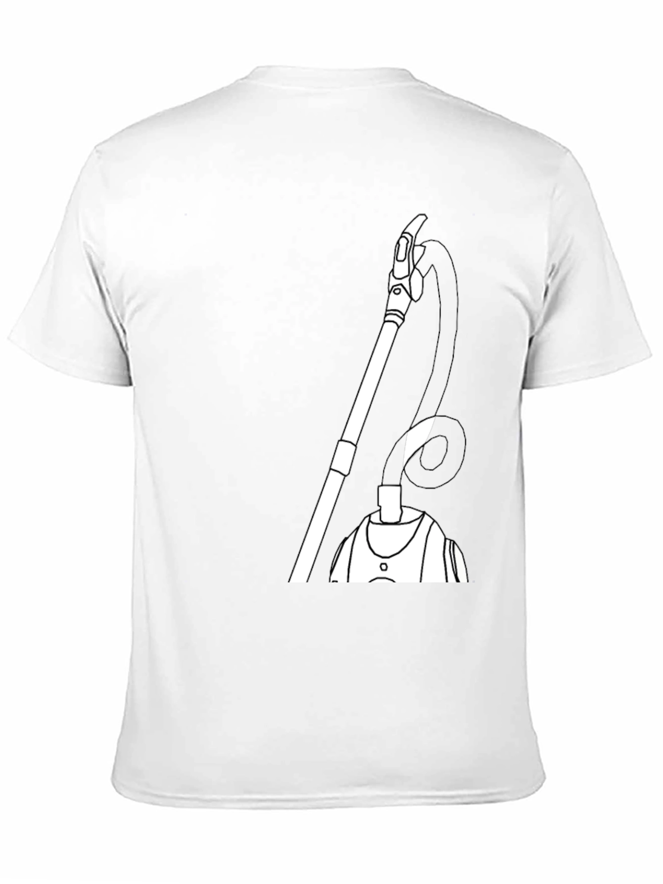 Vacuum Cleaner Graphic T-Shirt - Clean Style
