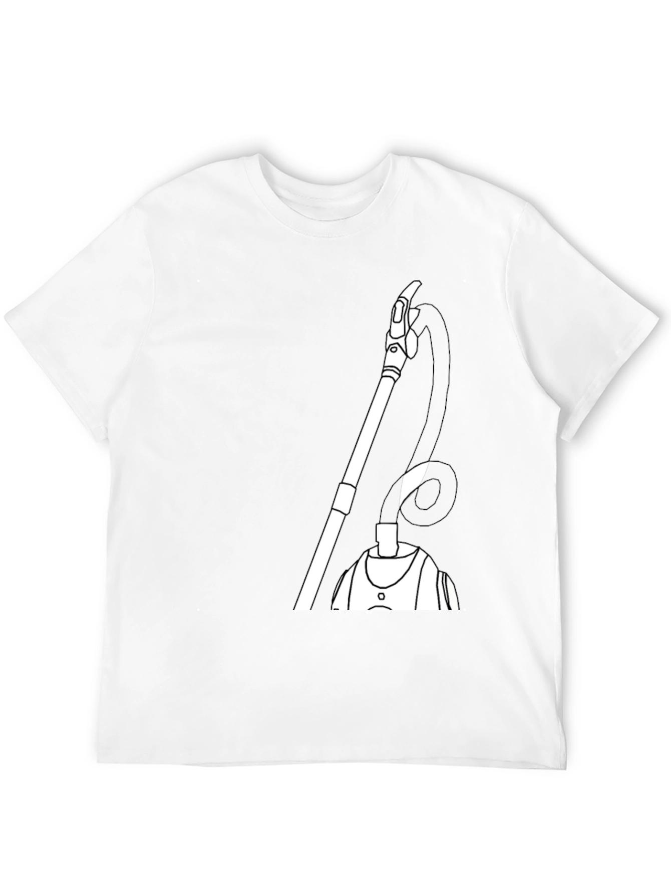 Vacuum Cleaner Graphic T-Shirt - Clean Style