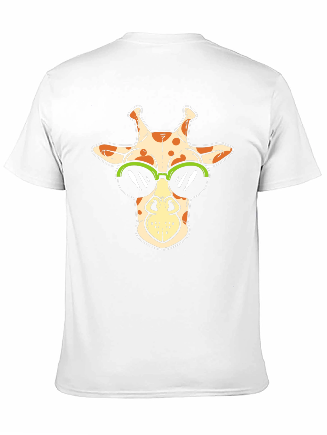 Cool Giraffe Graphic Tee - Black T-Shirt