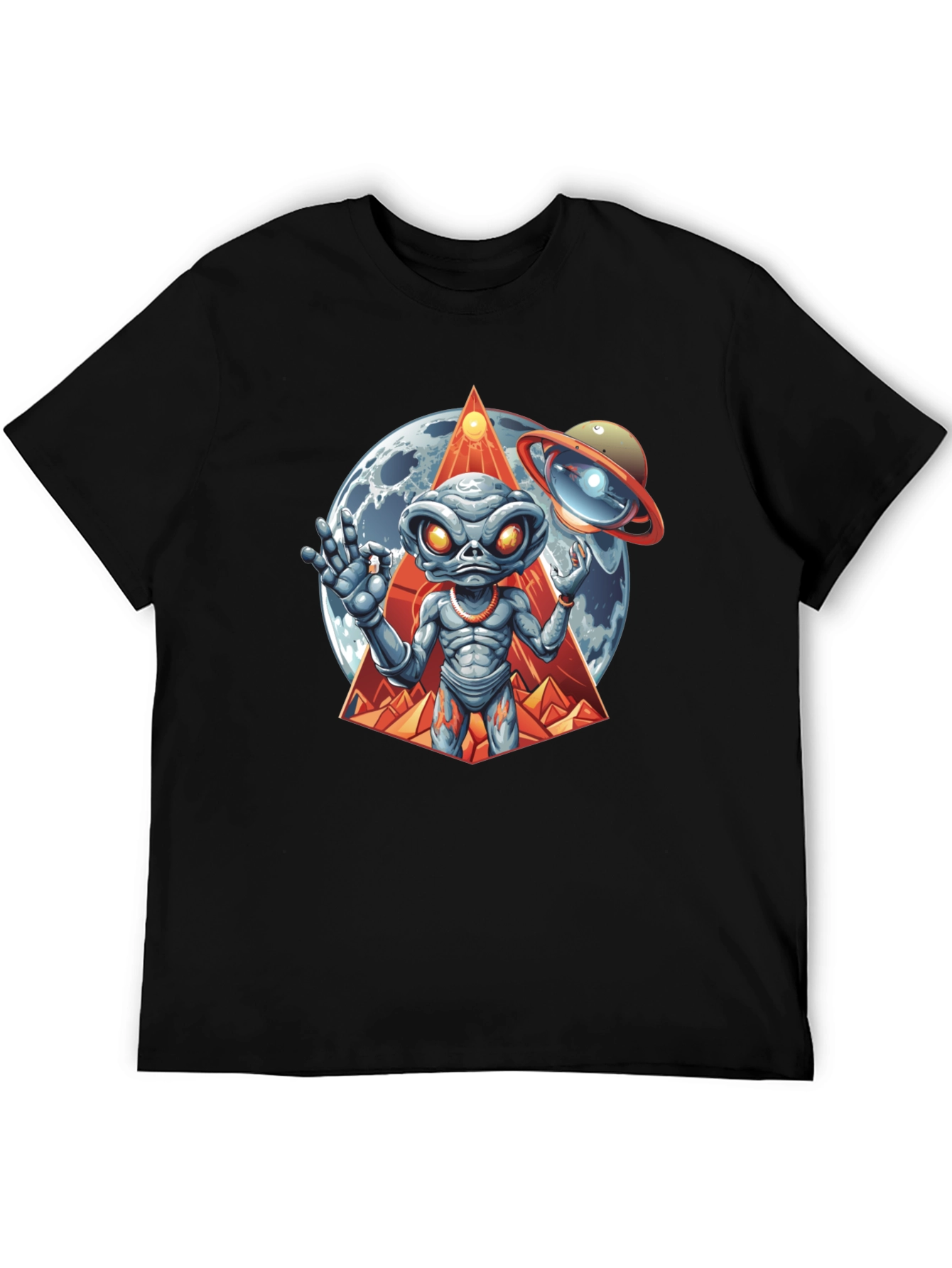Alien Graphic Tee - Cosmic Style