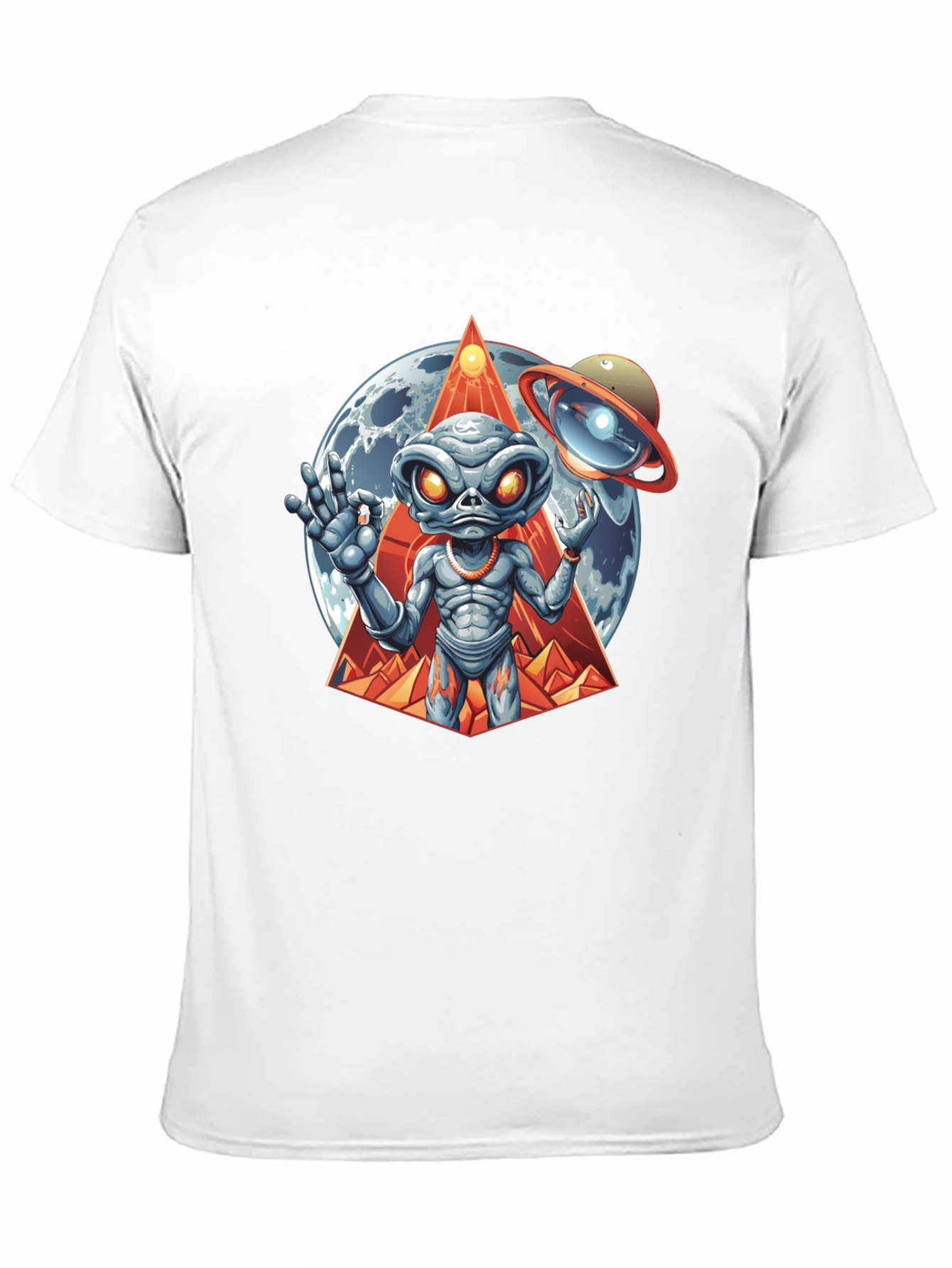 Alien Graphic Tee - Cosmic Style