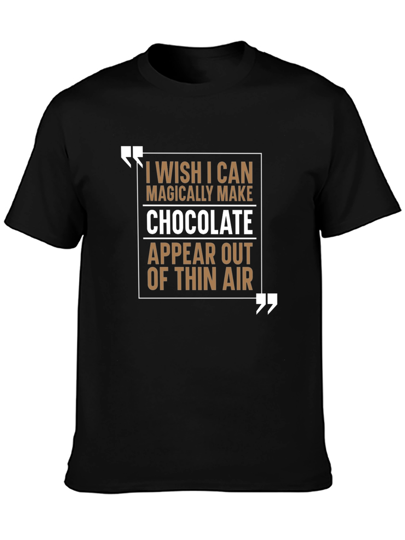Chocolate Wish T-Shirt: Magically Delicious Style