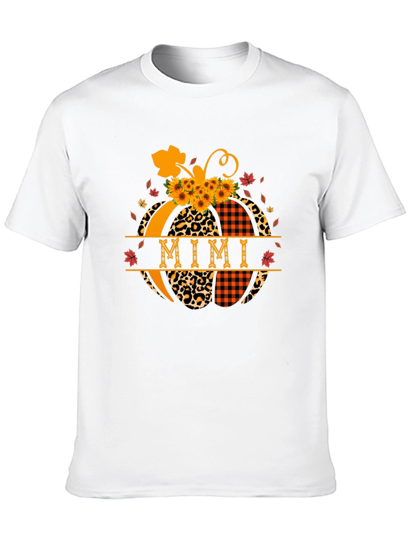 Mimi Pumpkin T-Shirt Fall Thanksgiving