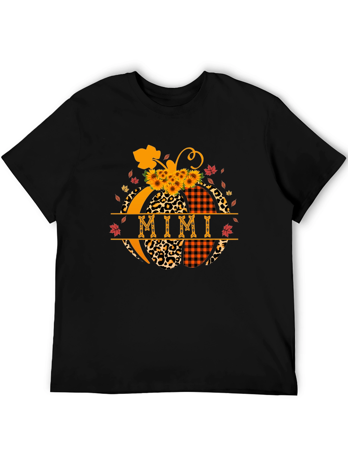 Mimi Pumpkin T-Shirt Fall Thanksgiving