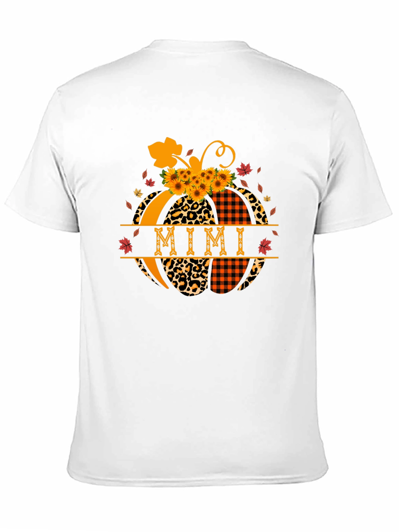 Mimi Pumpkin T-Shirt Fall Thanksgiving