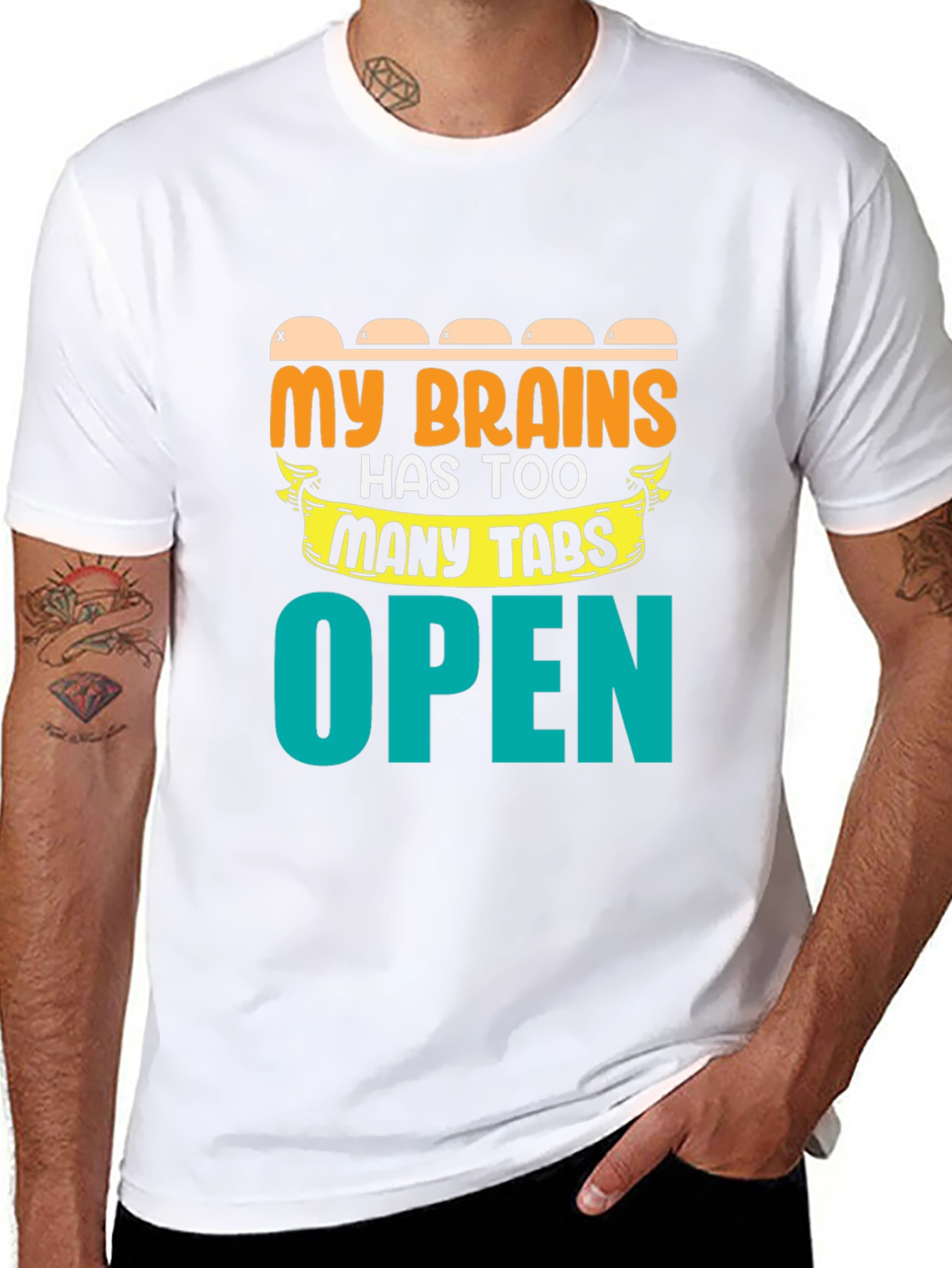 My Brain Has Too Many Tabs Open T-Shirt