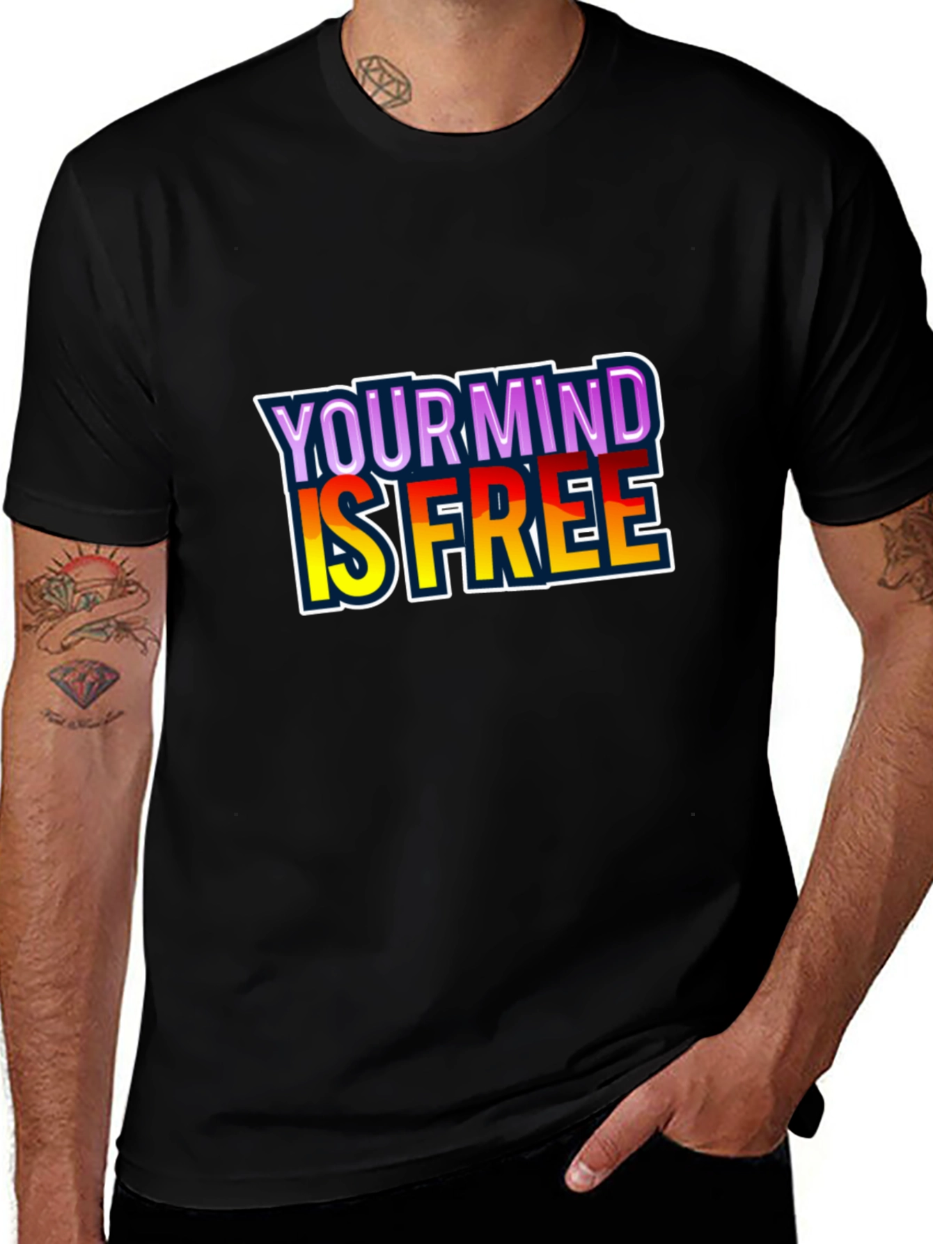 Your Mind Is Free Graphic Tee