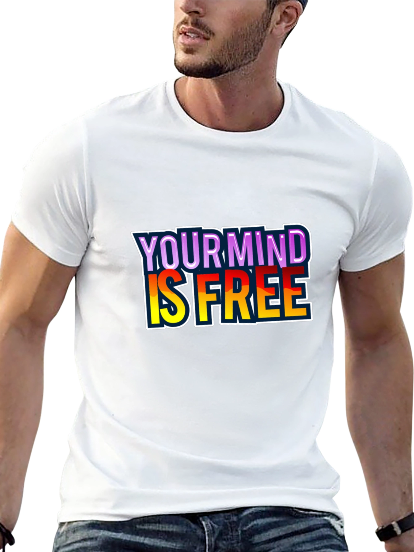 Your Mind Is Free Graphic Tee