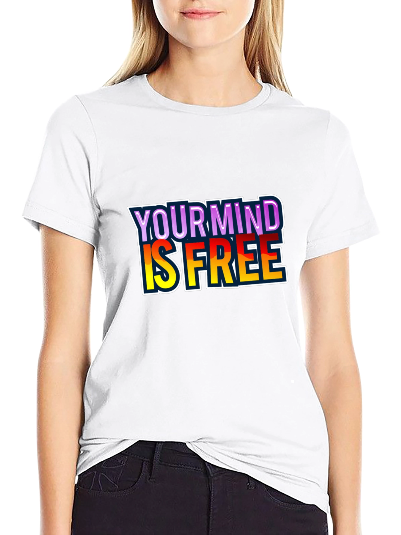 Your Mind Is Free Graphic Tee