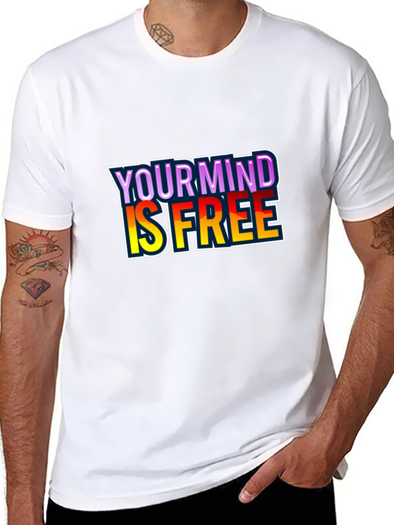 Your Mind Is Free Graphic Tee