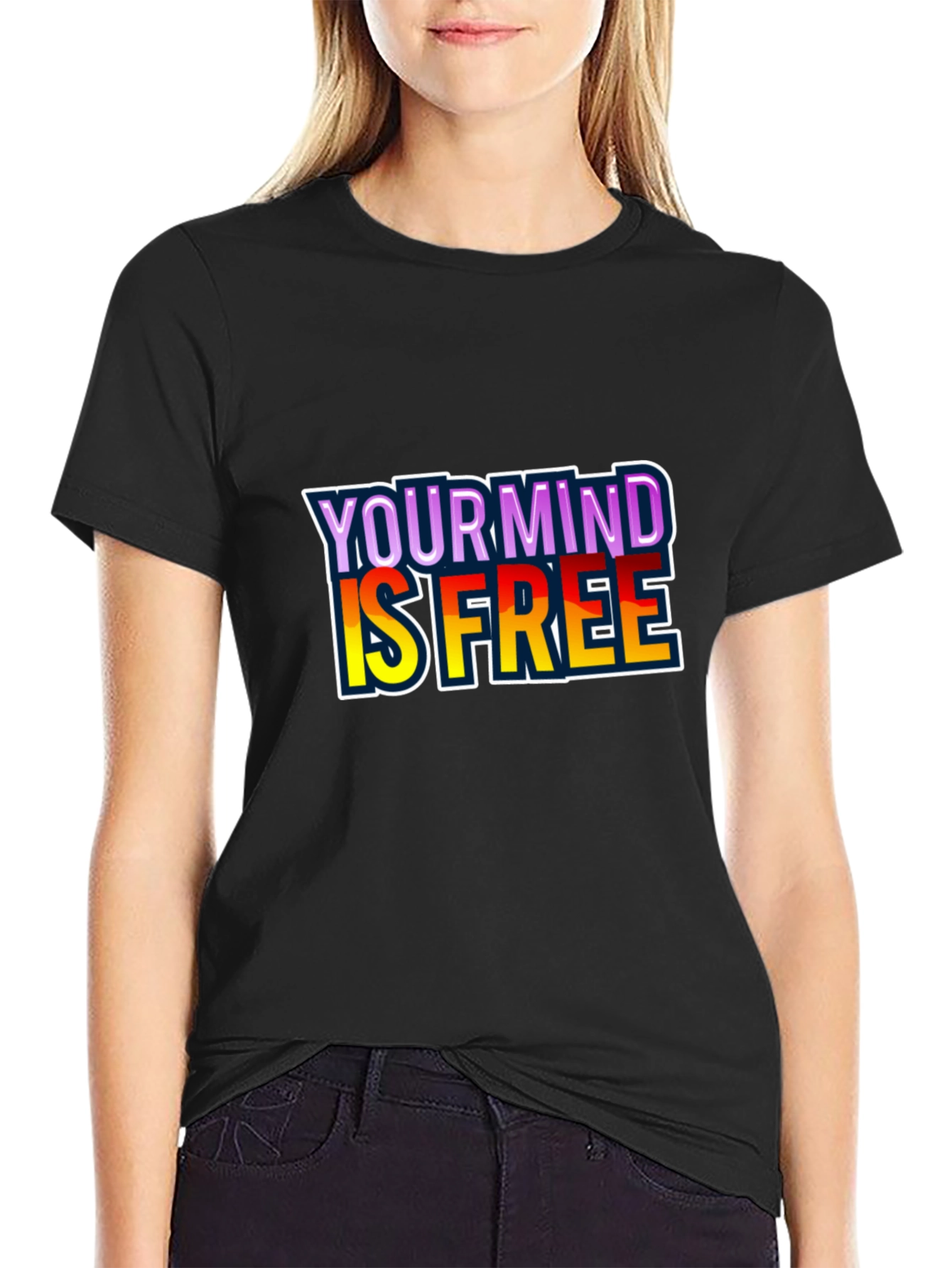 Your Mind Is Free Graphic Tee