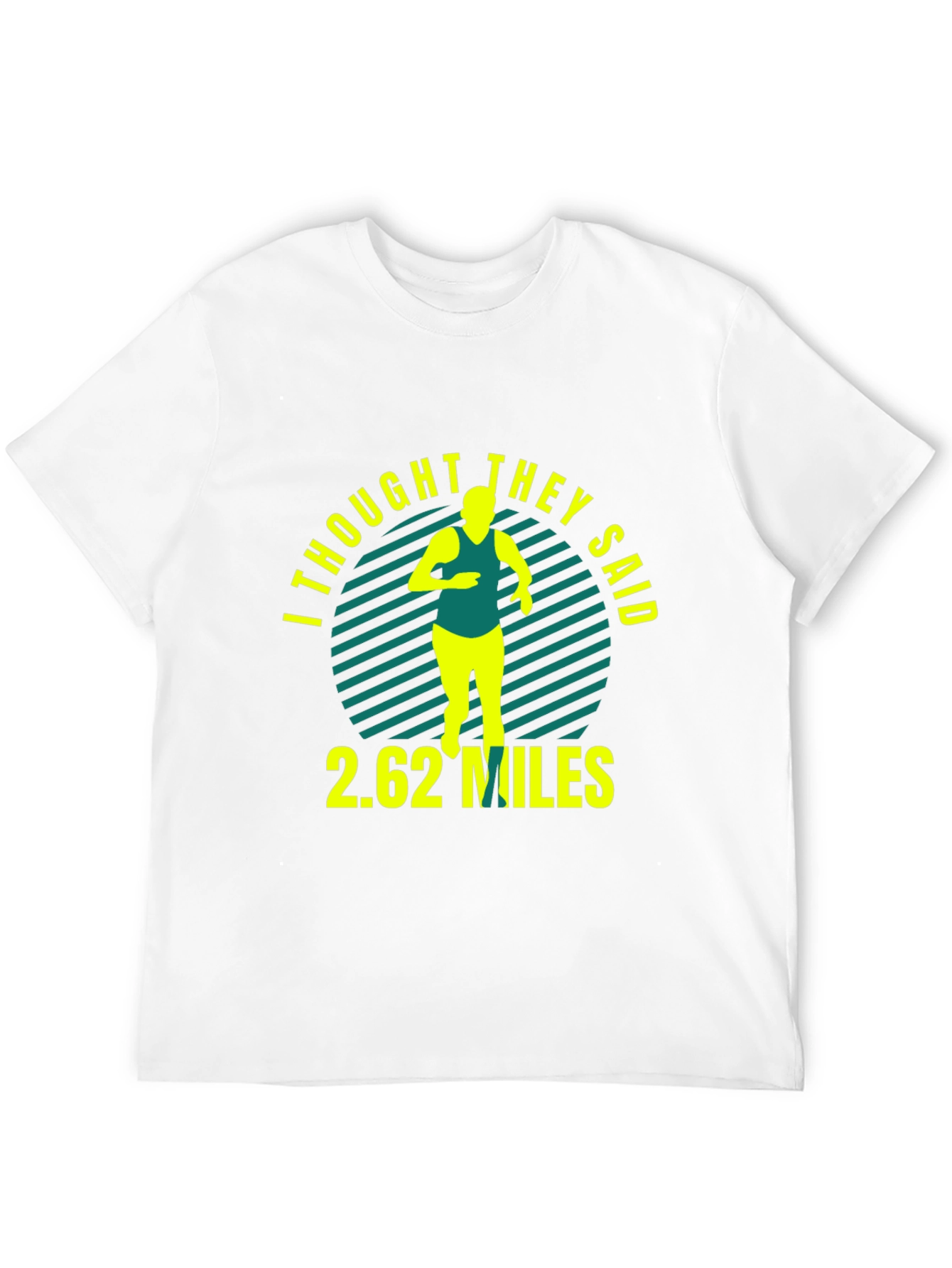 Funny Marathon T-Shirt - 2.62 Miles Joke Tee