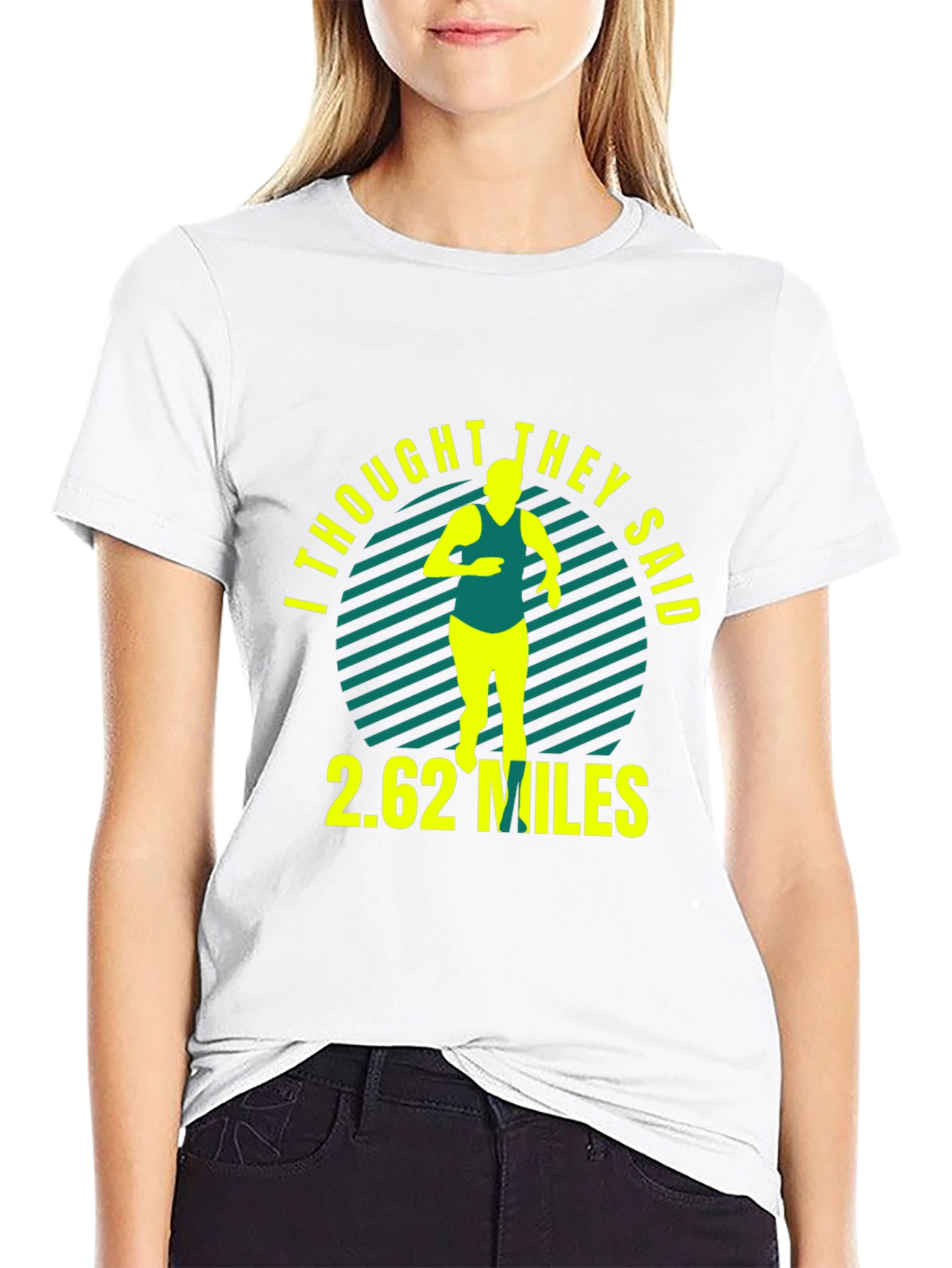 Funny Marathon T-Shirt - 2.62 Miles Joke Tee