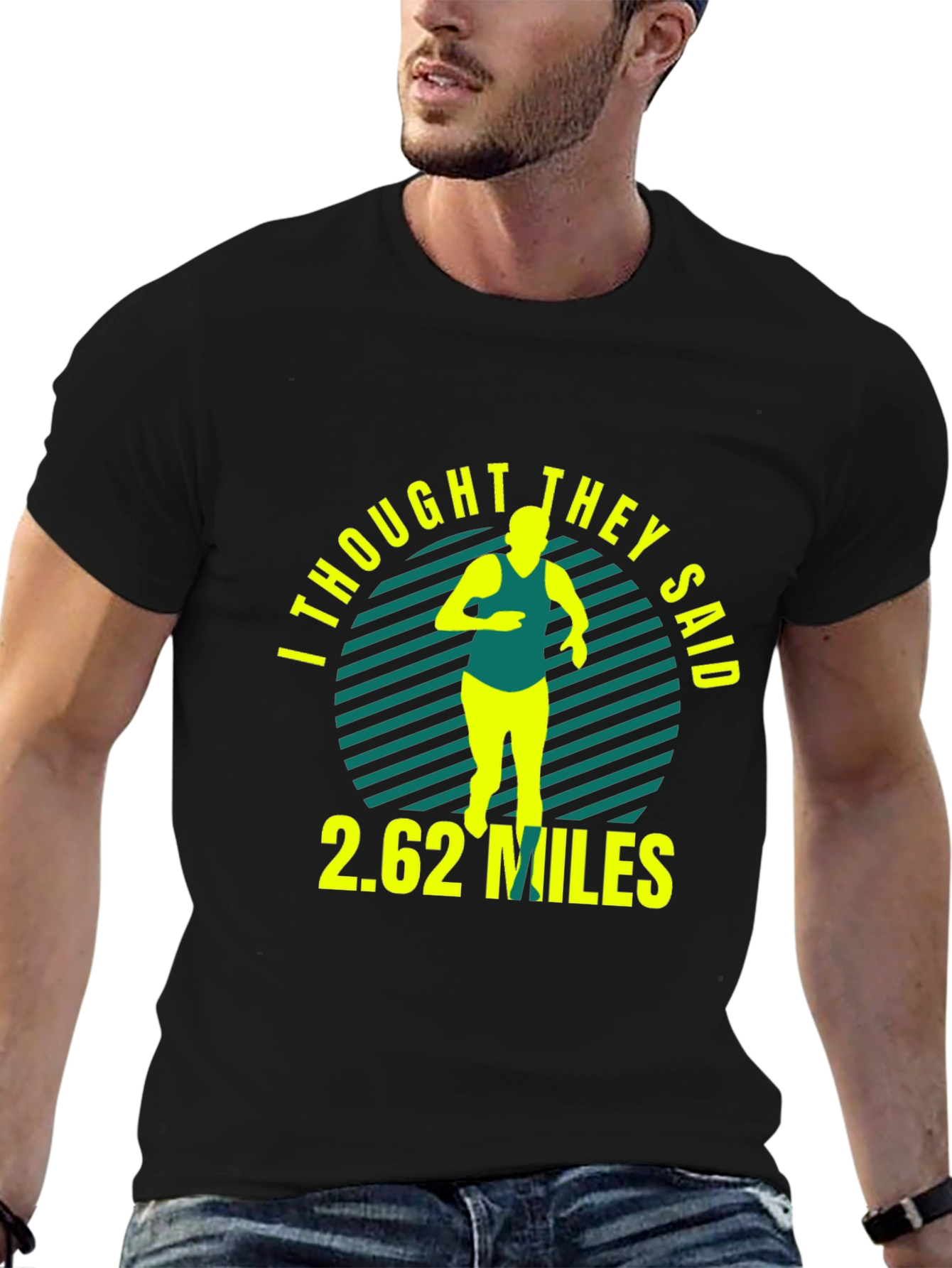 Funny Marathon T-Shirt - 2.62 Miles Joke Tee