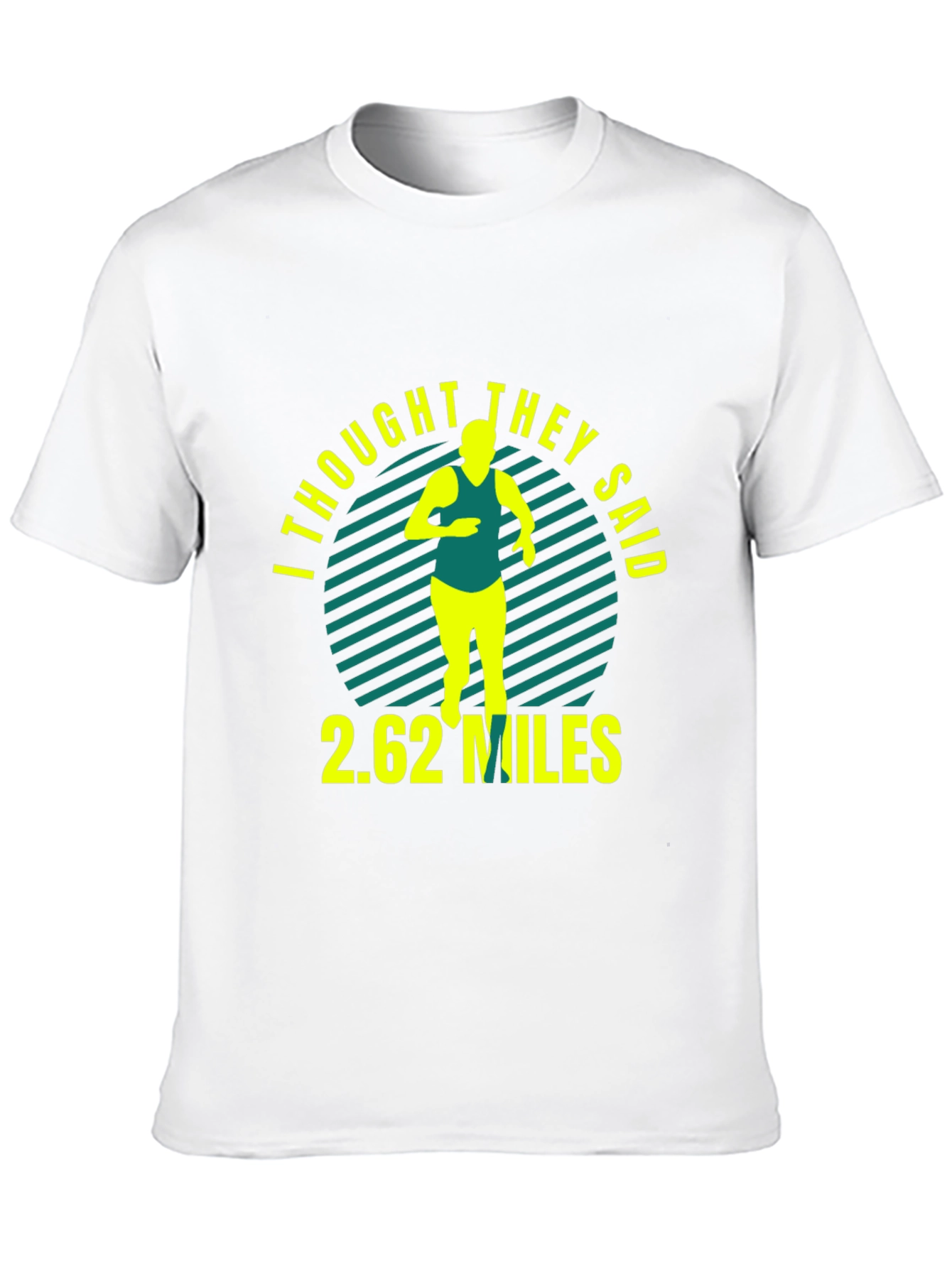 Funny Marathon T-Shirt - 2.62 Miles Joke Tee