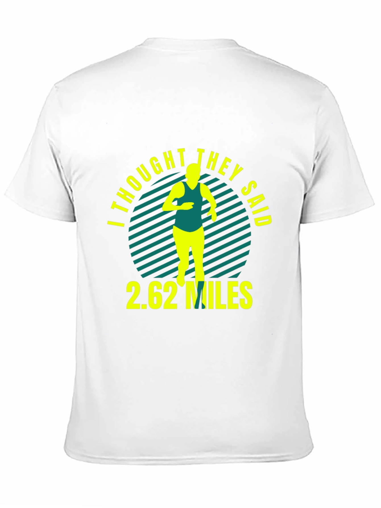 Funny Marathon T-Shirt - 2.62 Miles Joke Tee