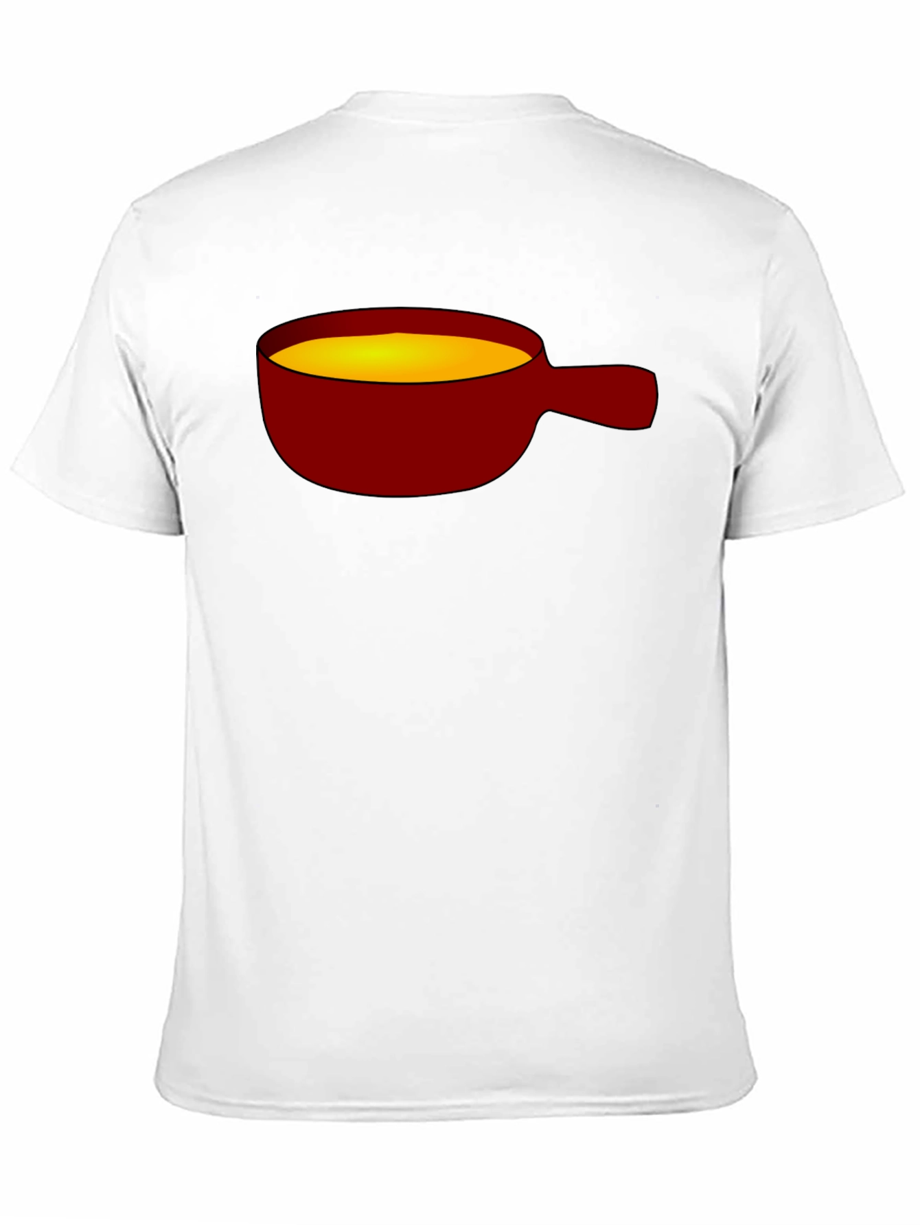 Soup Ladle Graphic Tee - Black Cotton T-Shirt