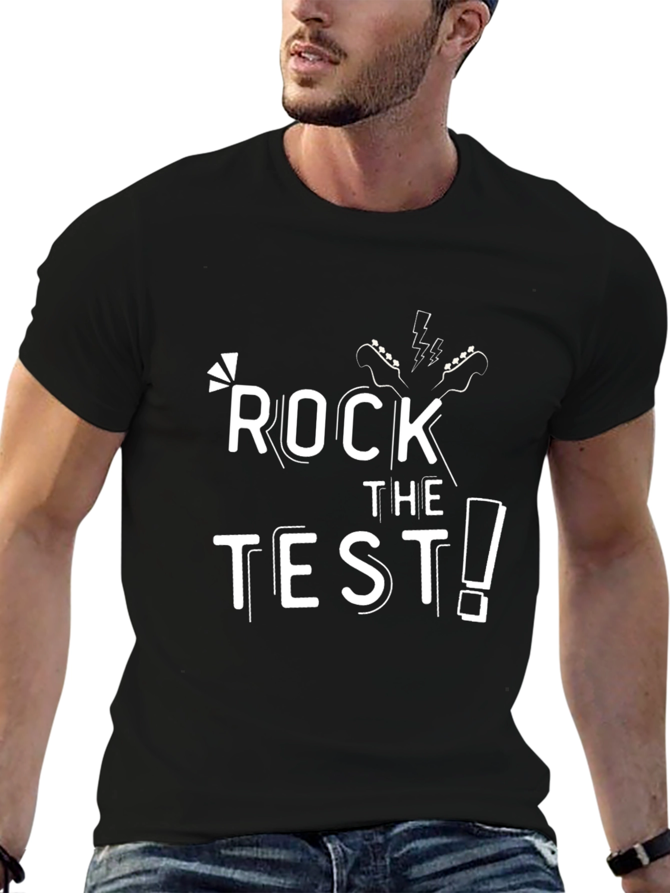 Rock the Test! Graphic T-Shirt