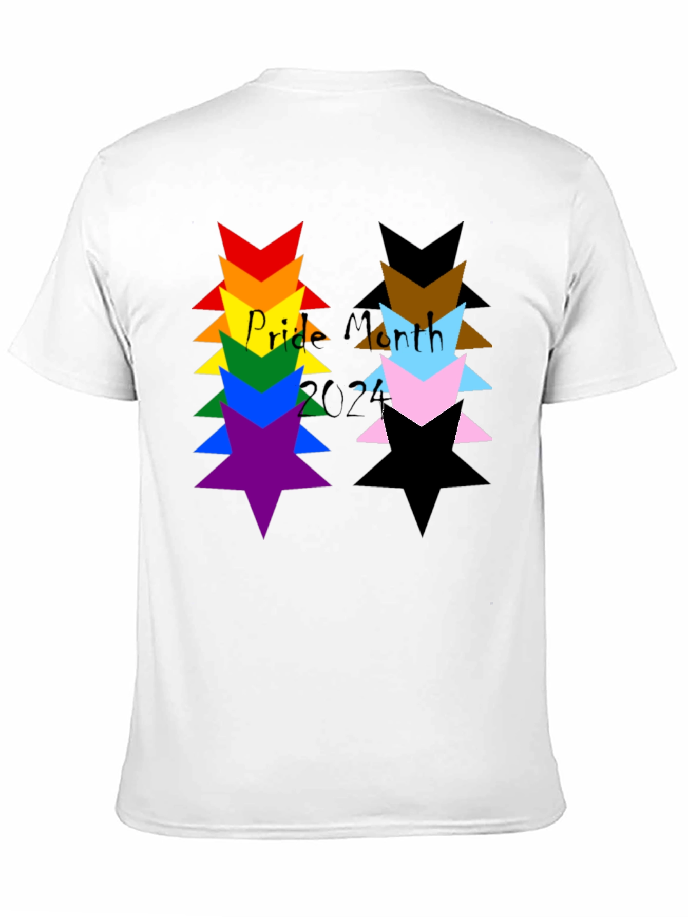 Pride Month Star Stack T-Shirt