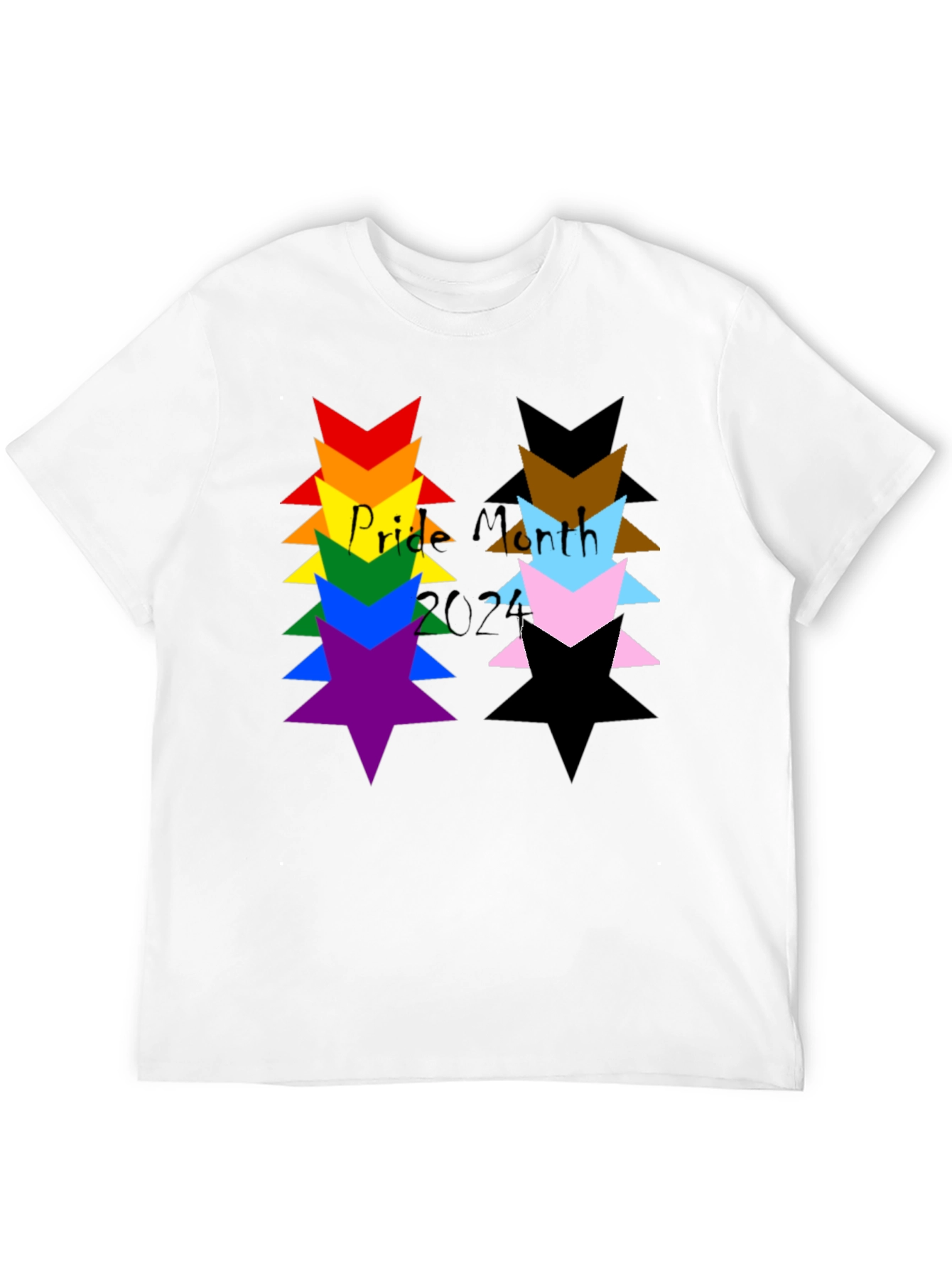 Pride Month Star Stack T-Shirt