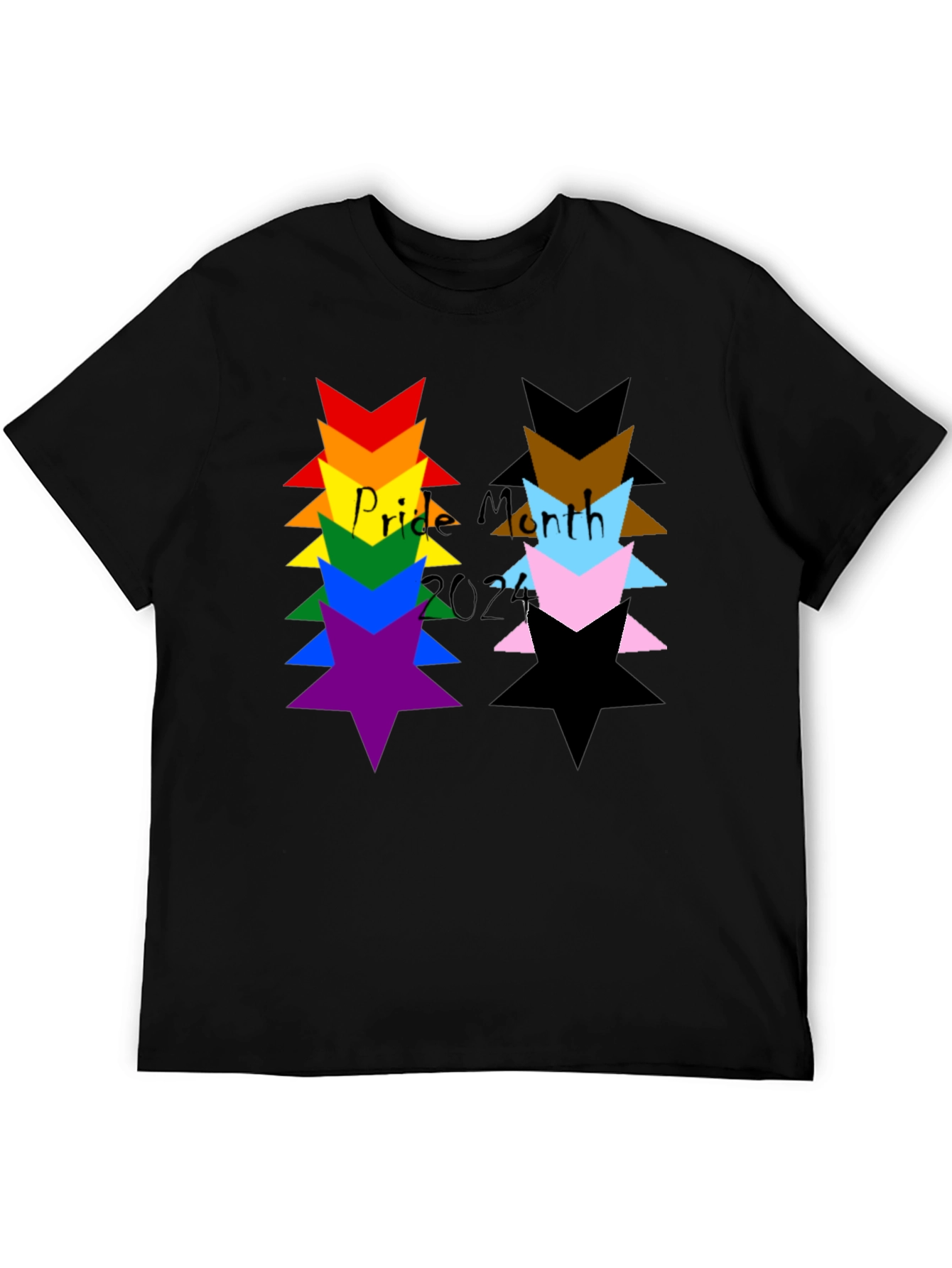 Pride Month Star Stack T-Shirt