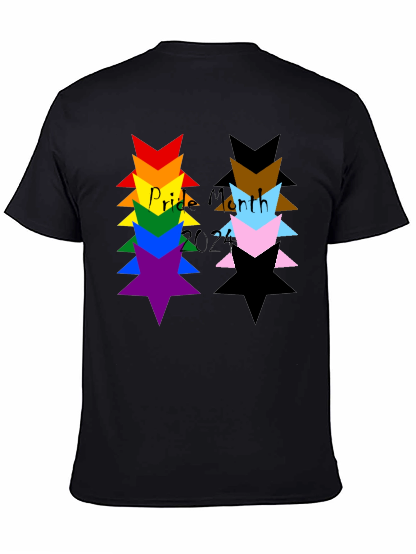 Pride Month Star Stack T-Shirt