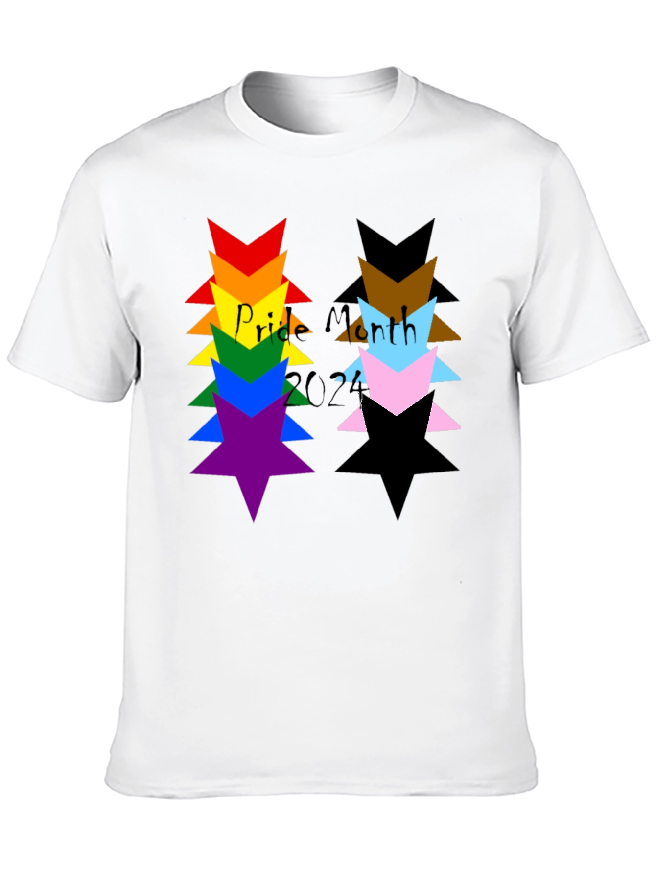 Pride Month Star Stack T-Shirt