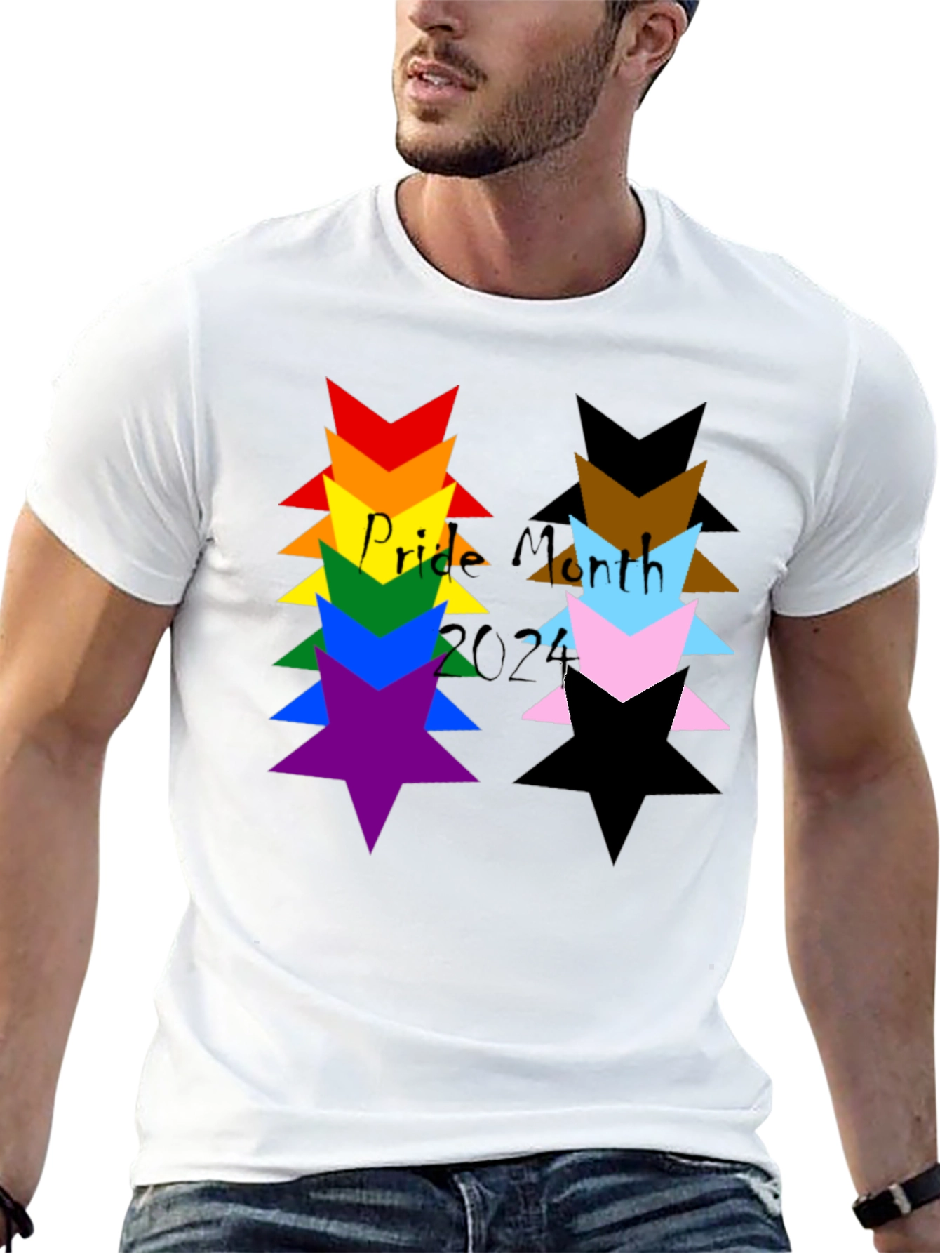 Pride Month Star Stack T-Shirt