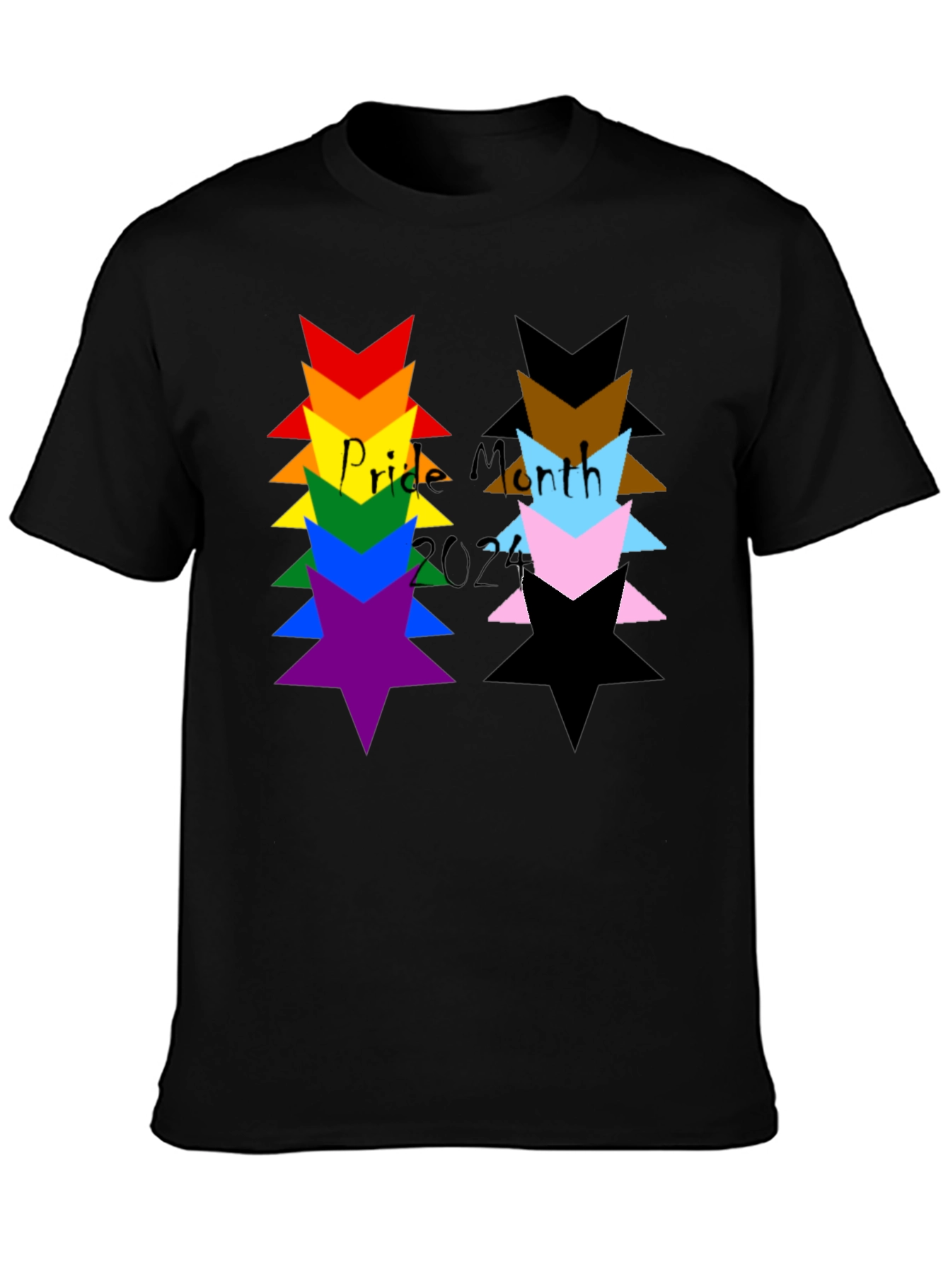 Pride Month Star Stack T-Shirt