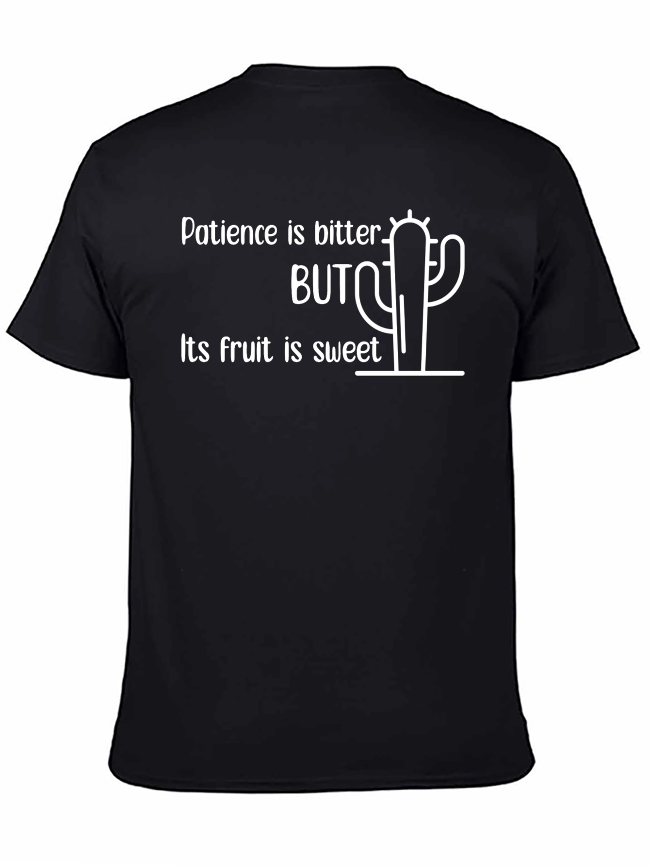 Patience is Bitter Cactus Graphic T-Shirt