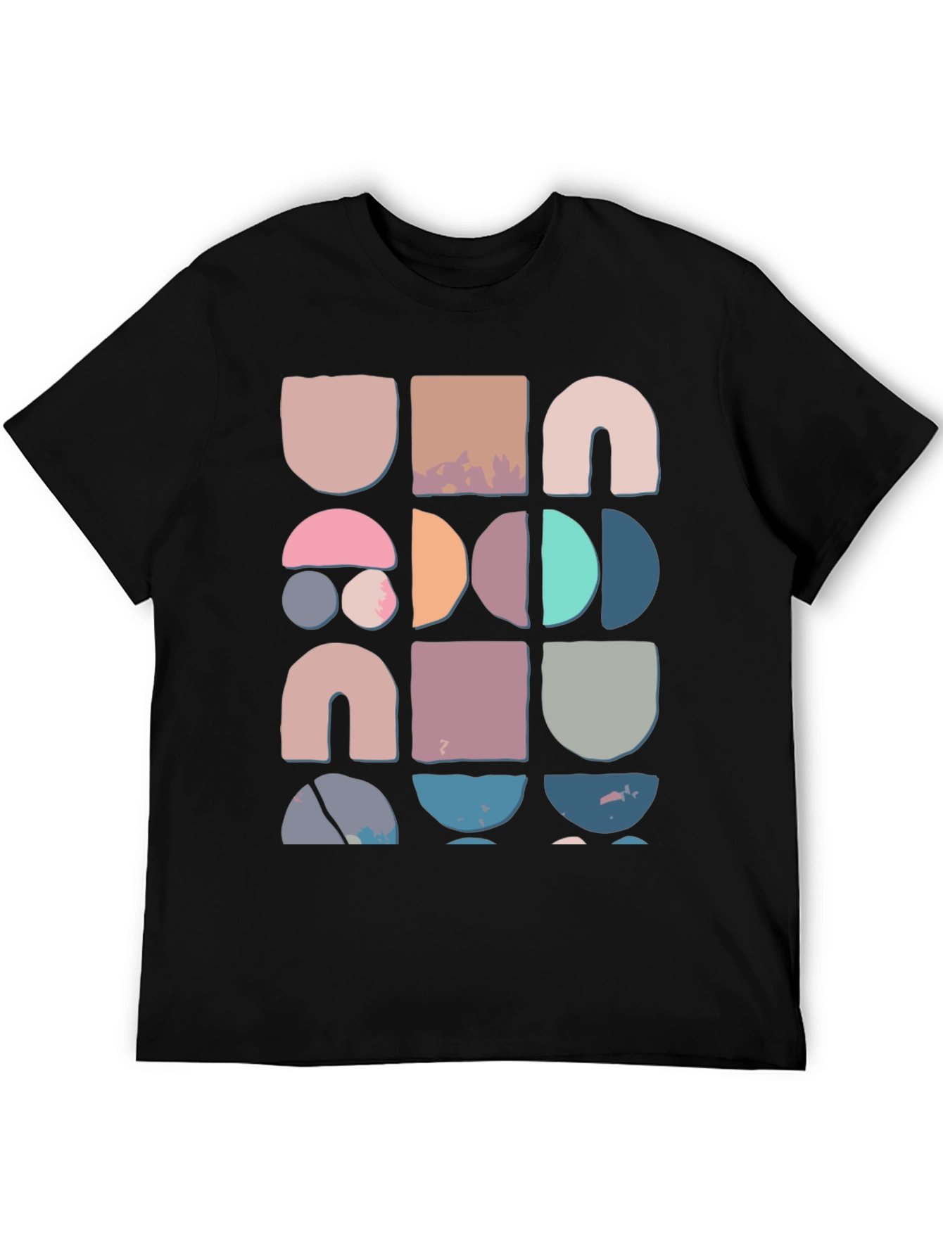 Geometric Block Print Tee