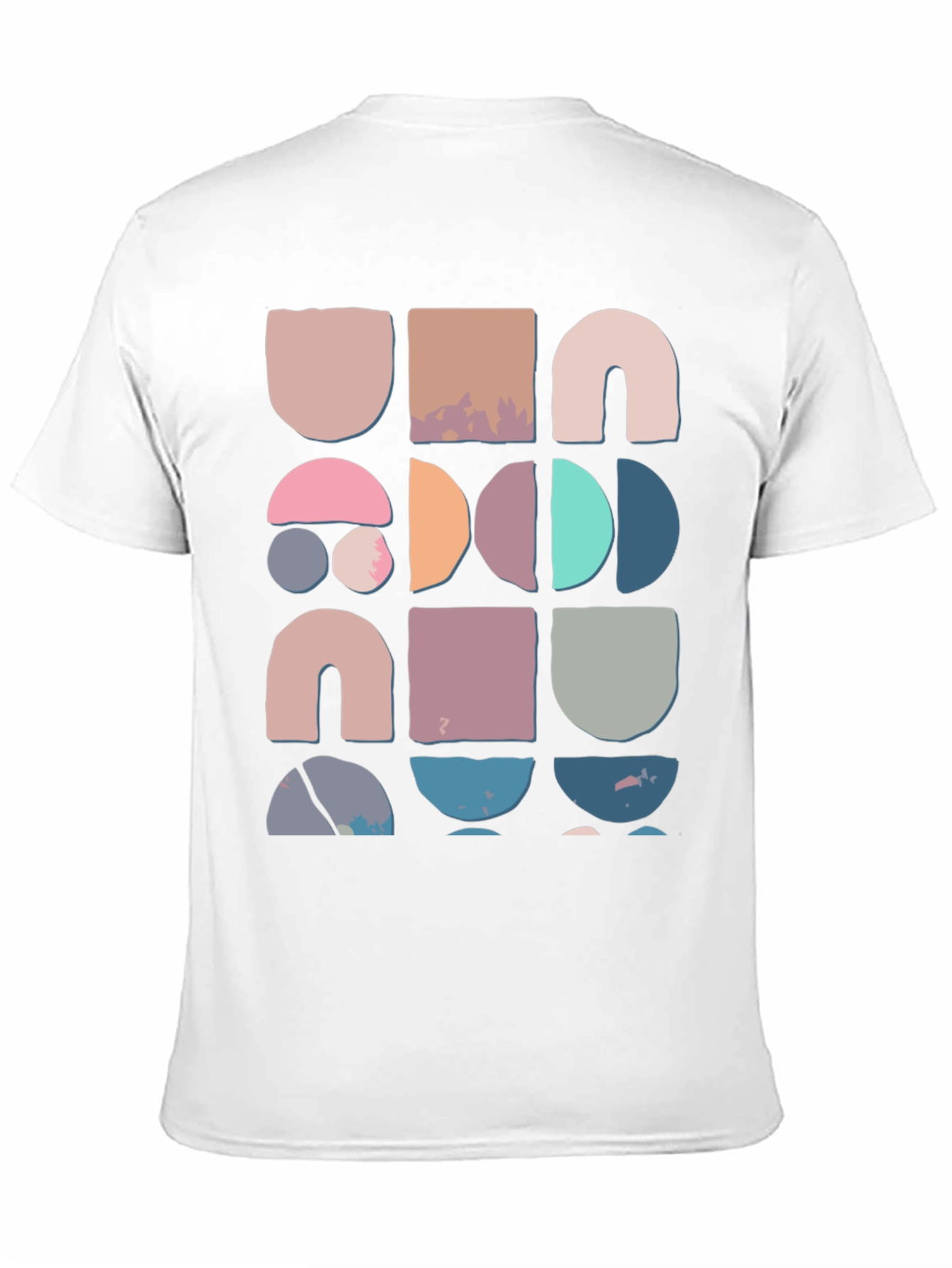 Geometric Block Print Tee