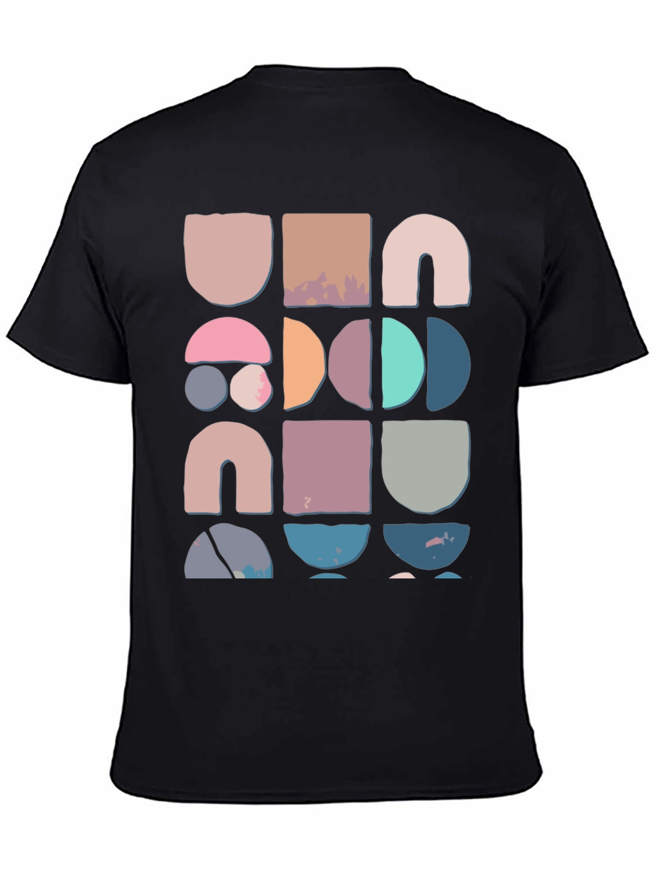Geometric Block Print Tee