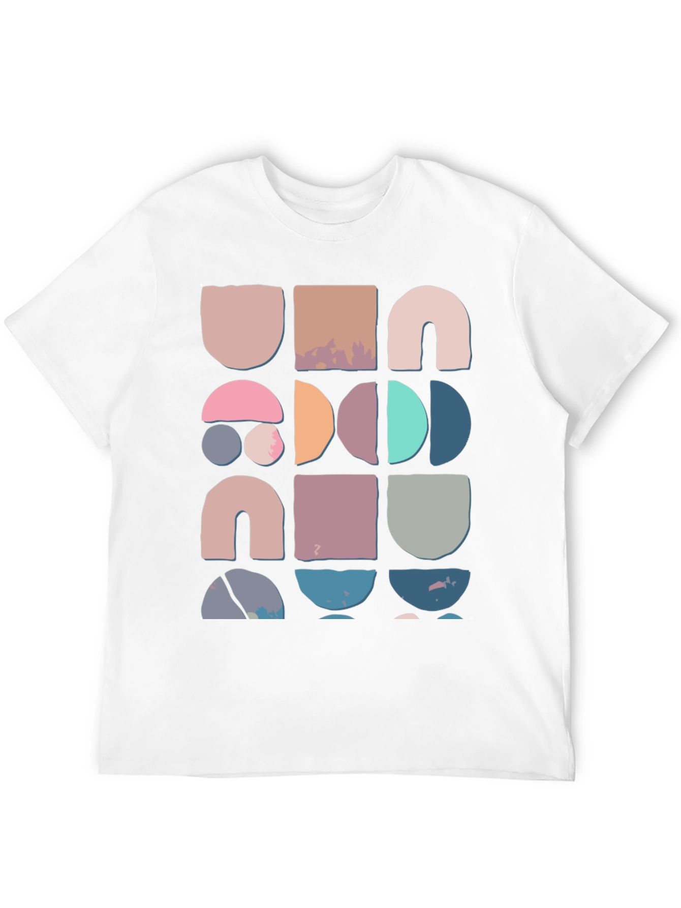 Geometric Block Print Tee