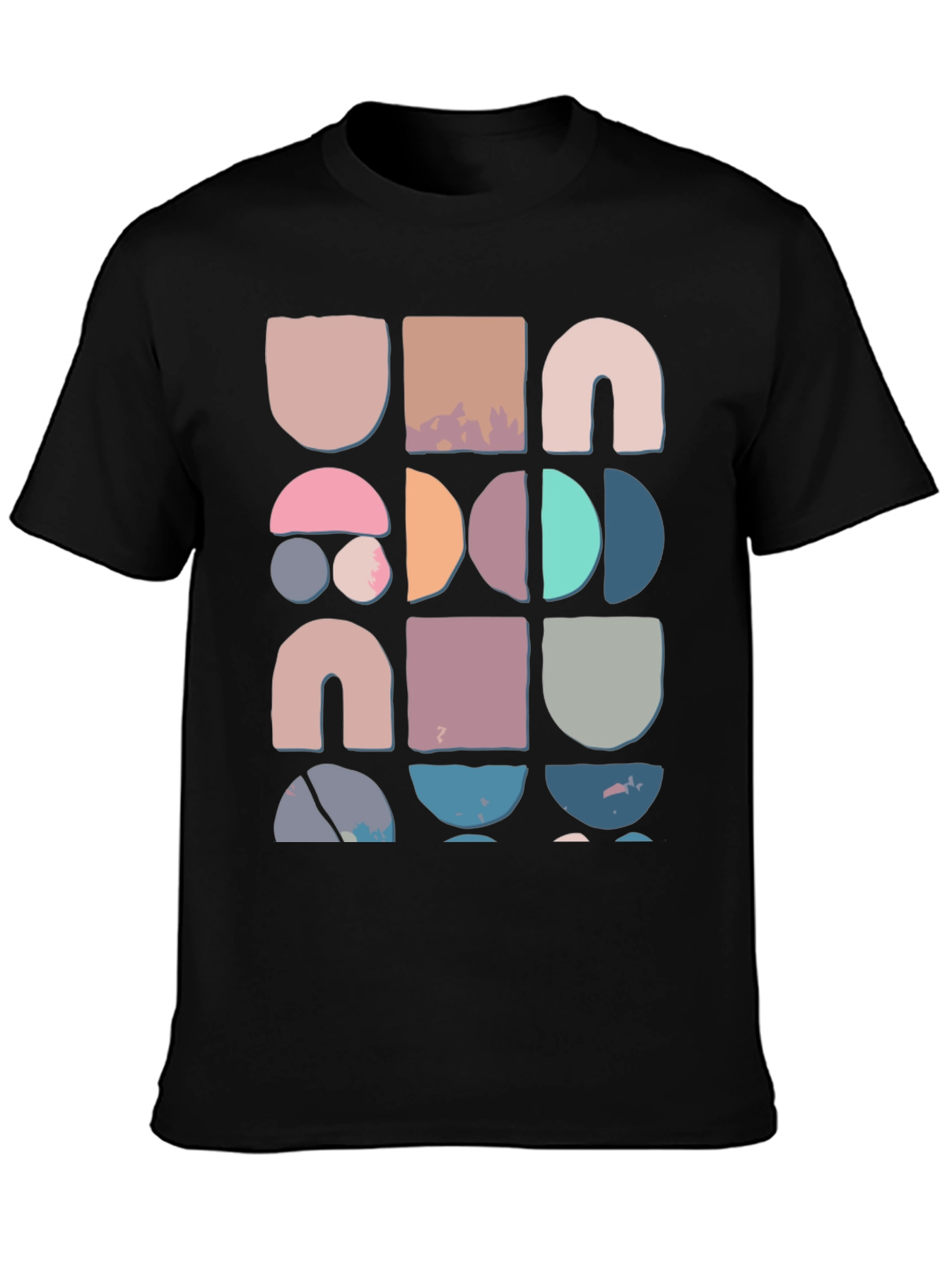 Geometric Block Print Tee