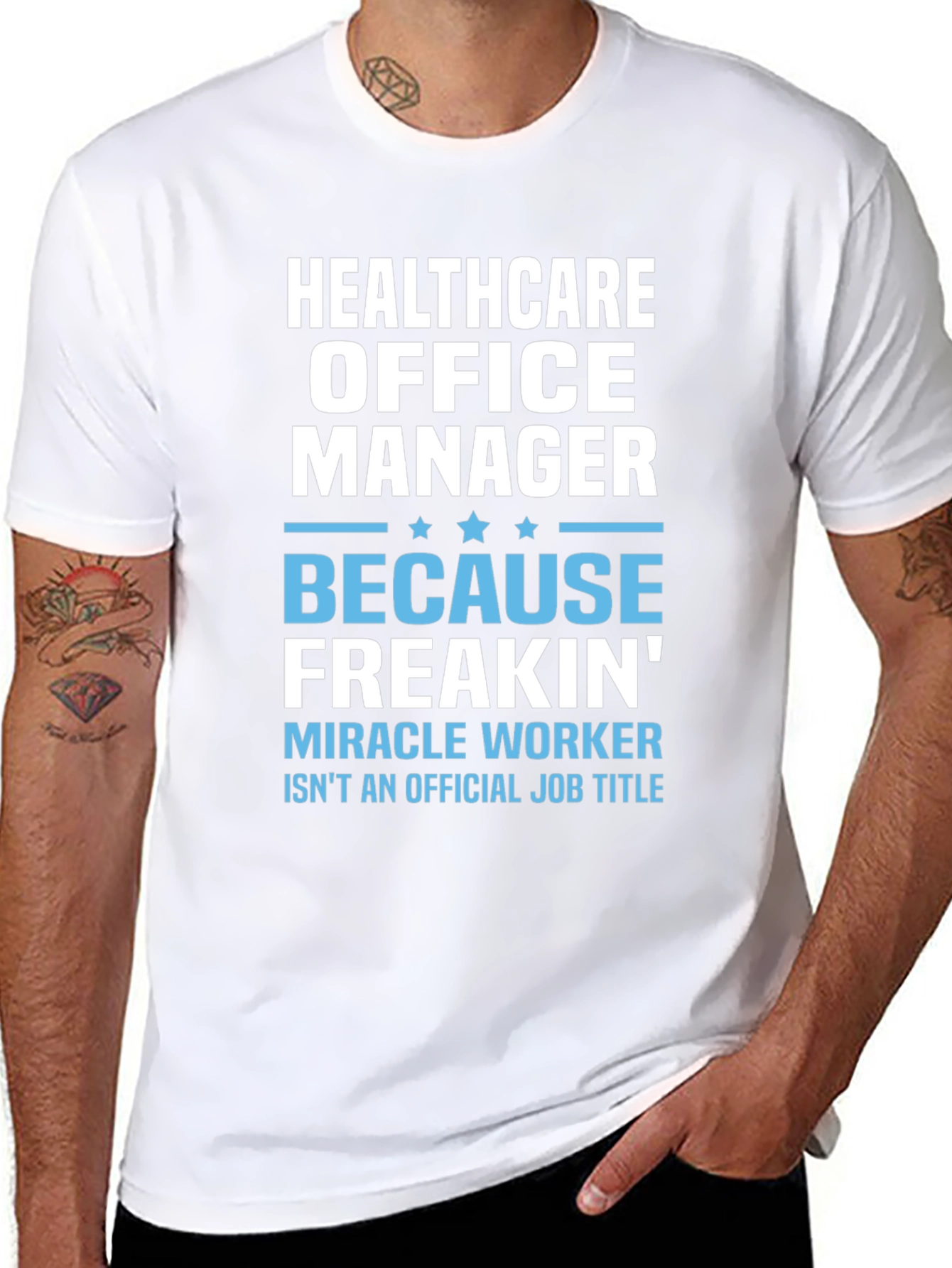 Healthcare Office Manager Graphic T-Shirt