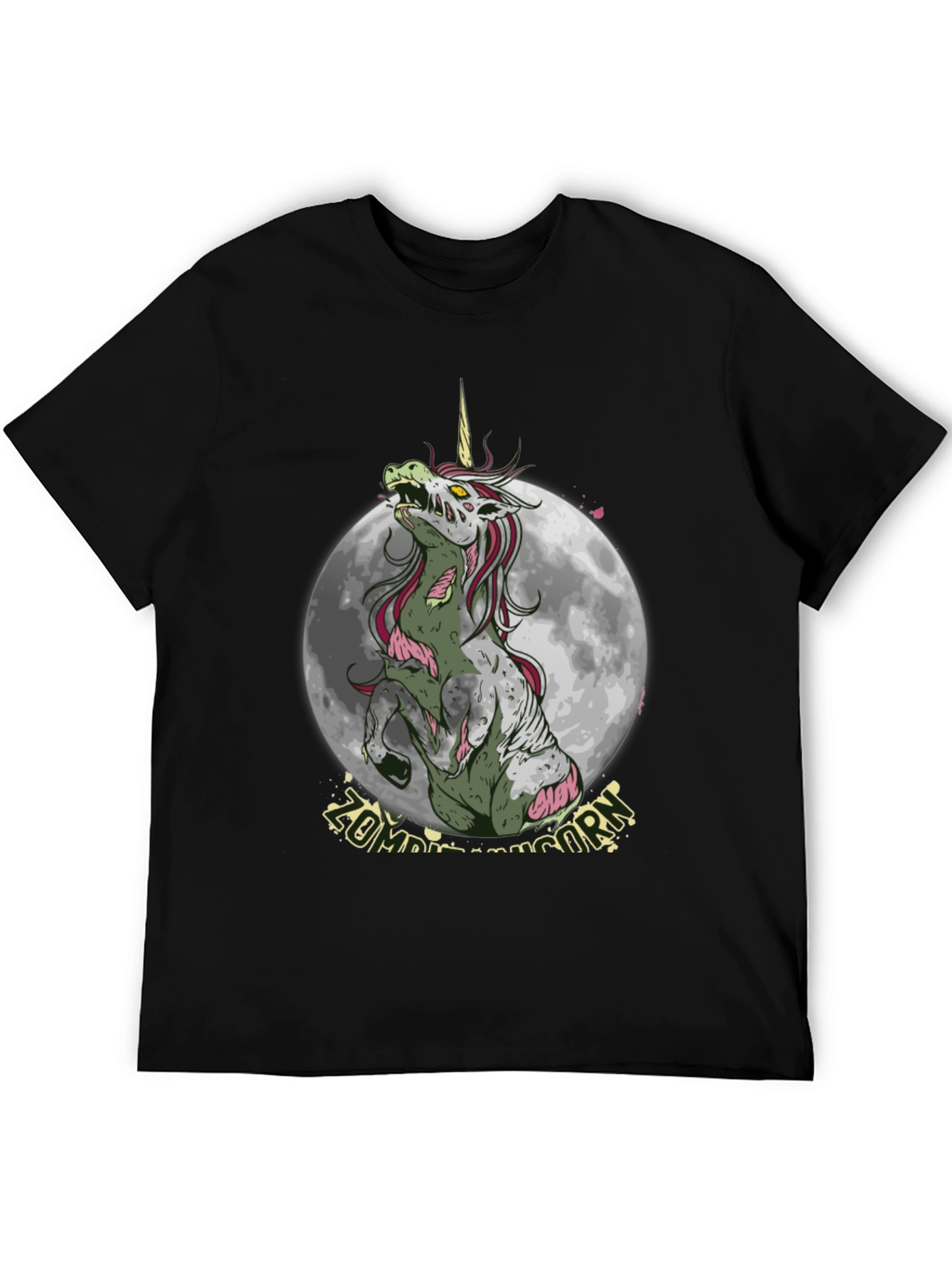 Zombie Unicorn Graphic T-Shirt