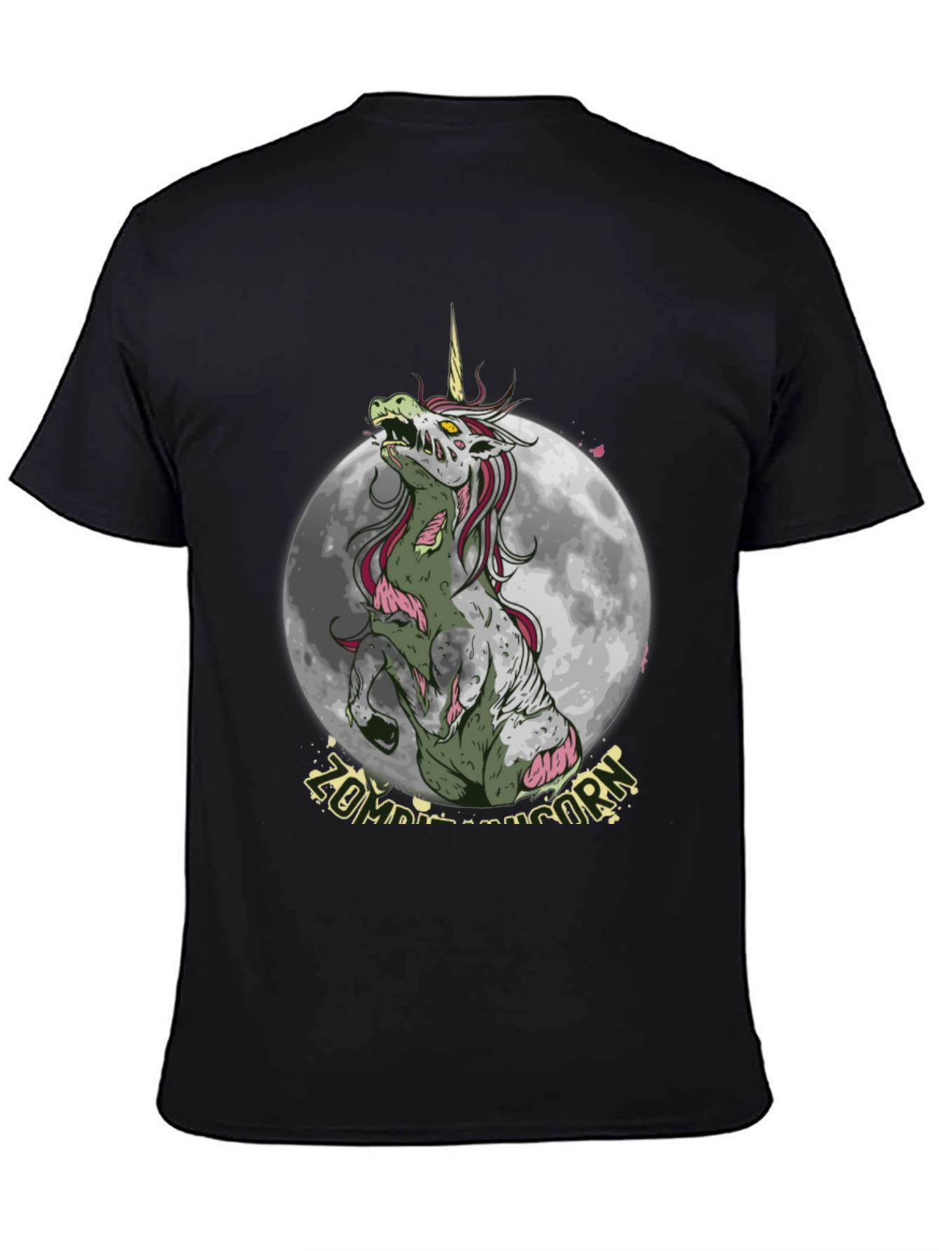 Zombie Unicorn Graphic T-Shirt