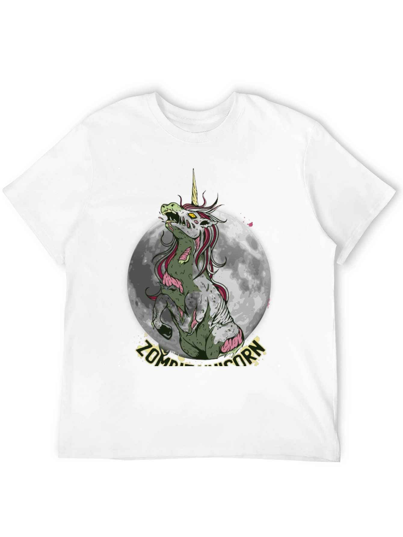 Zombie Unicorn Graphic T-Shirt